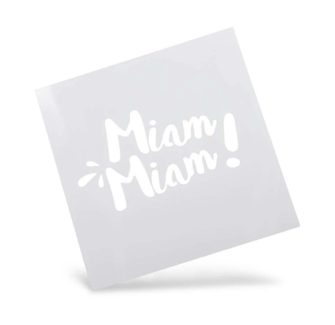 Pochoir pour gâteau