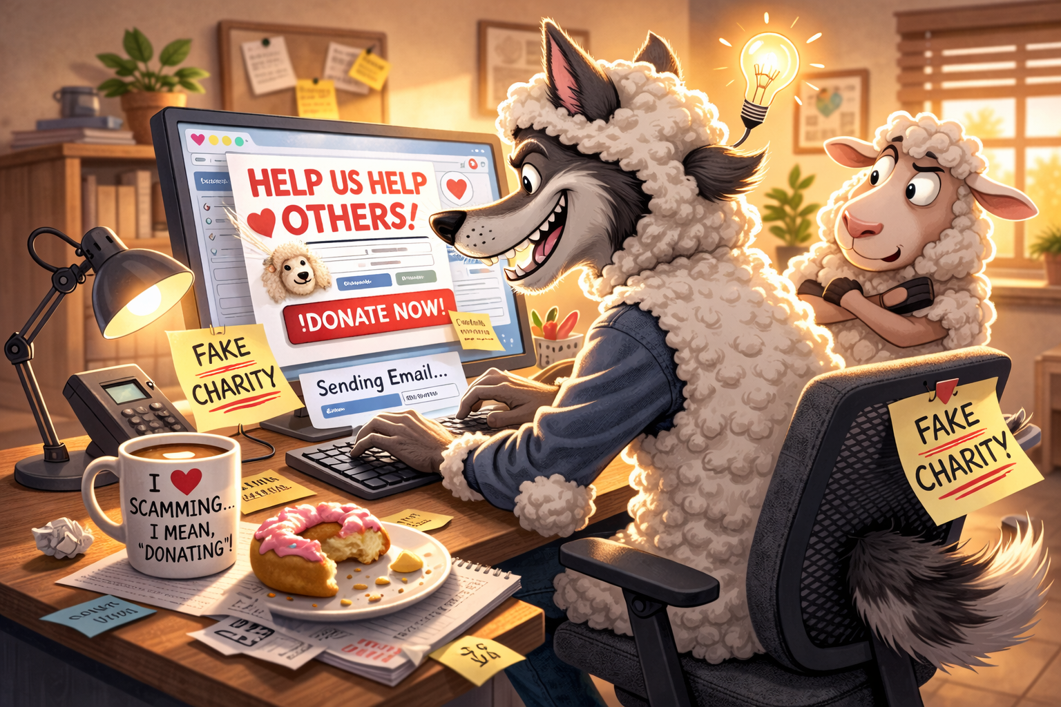 Scammers are at it again