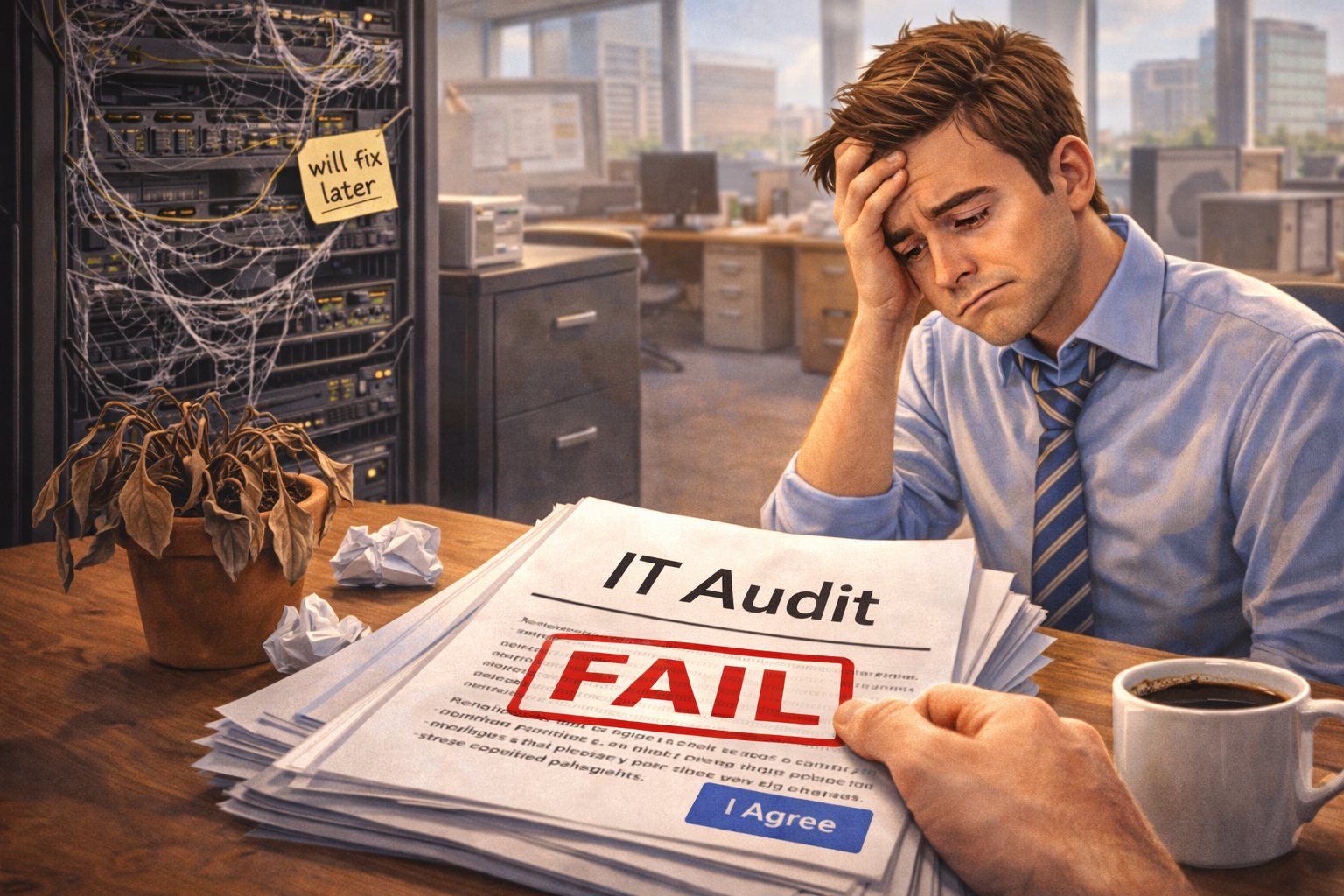 Keep failing IT Audits?