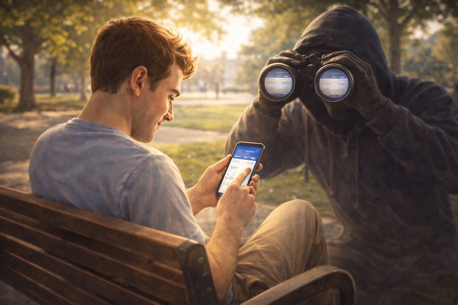 Someone's Watching Your Phone Right Now. Maybe.