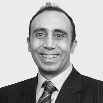 Profile photo of Prof Salim Hayek in black and white