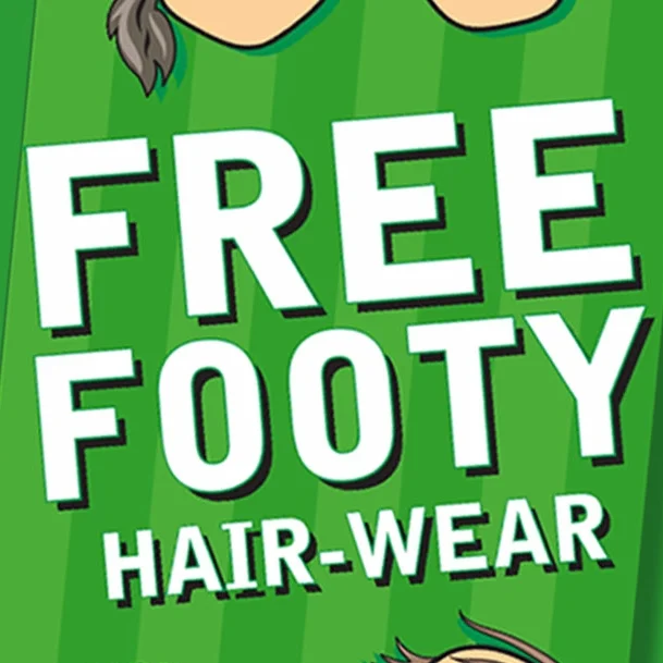 Guinness Footy Hair Wear