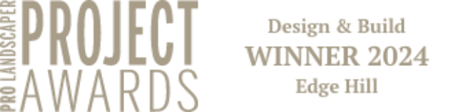 Text indicating 'Project Awards,' with additional details about a designer and 'Winner 2024,' and mentions 'Edge Hill.'