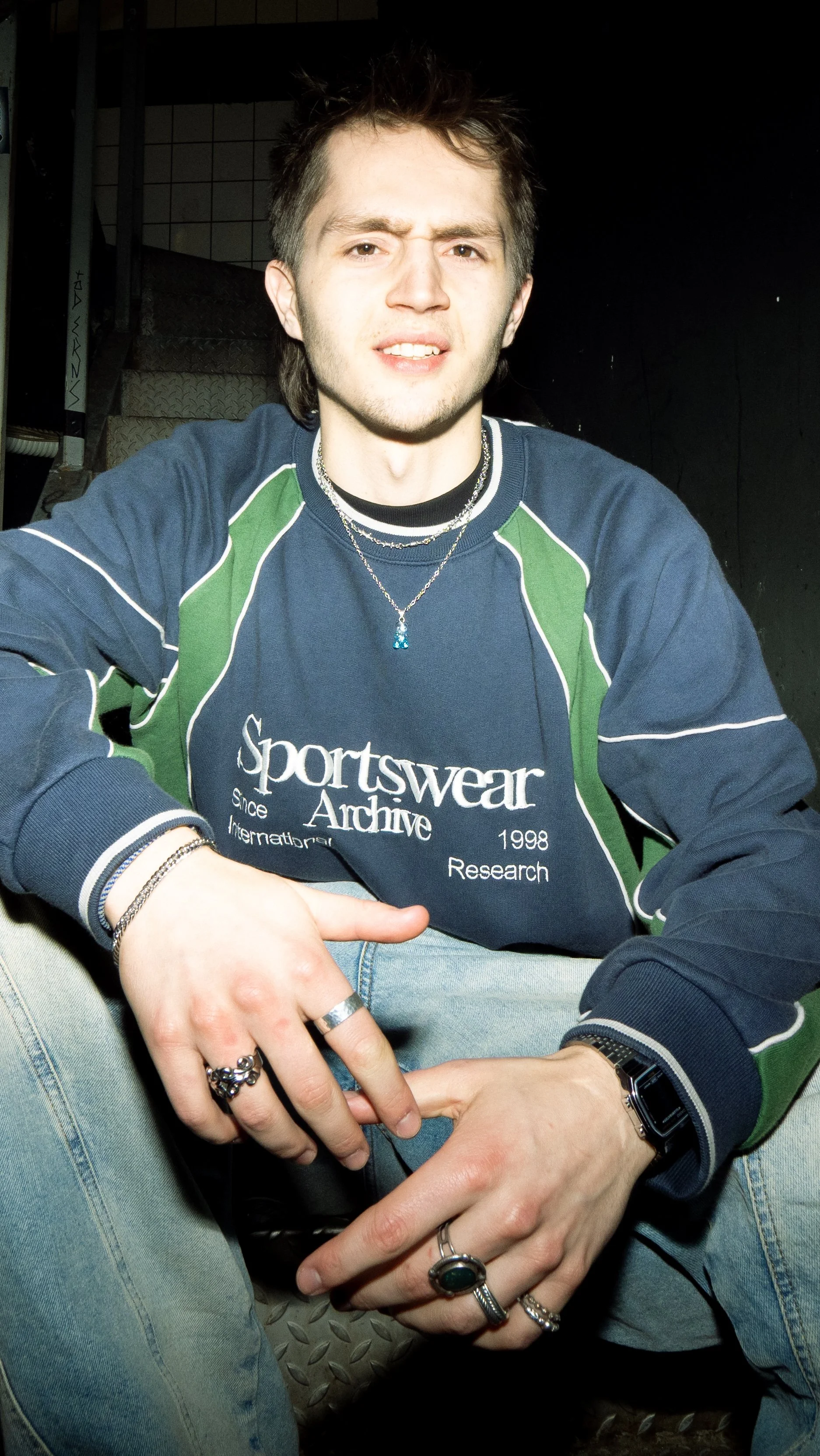 Niklas Rabl, Guitarist, Flash Photography, Portrait