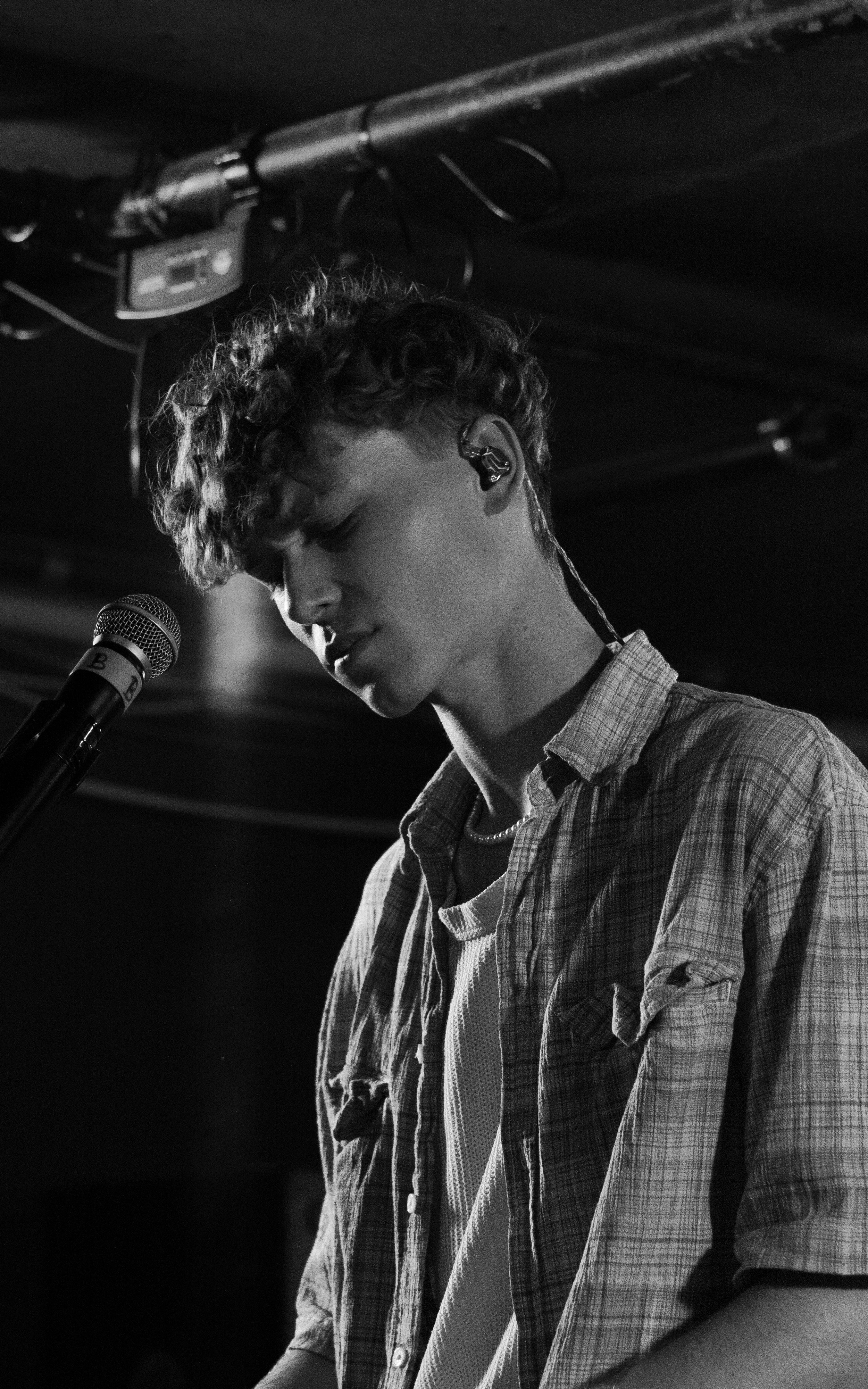 Jacob Elias, Flex Cafe, Live, Moody, Black and White, Music Photography, Event