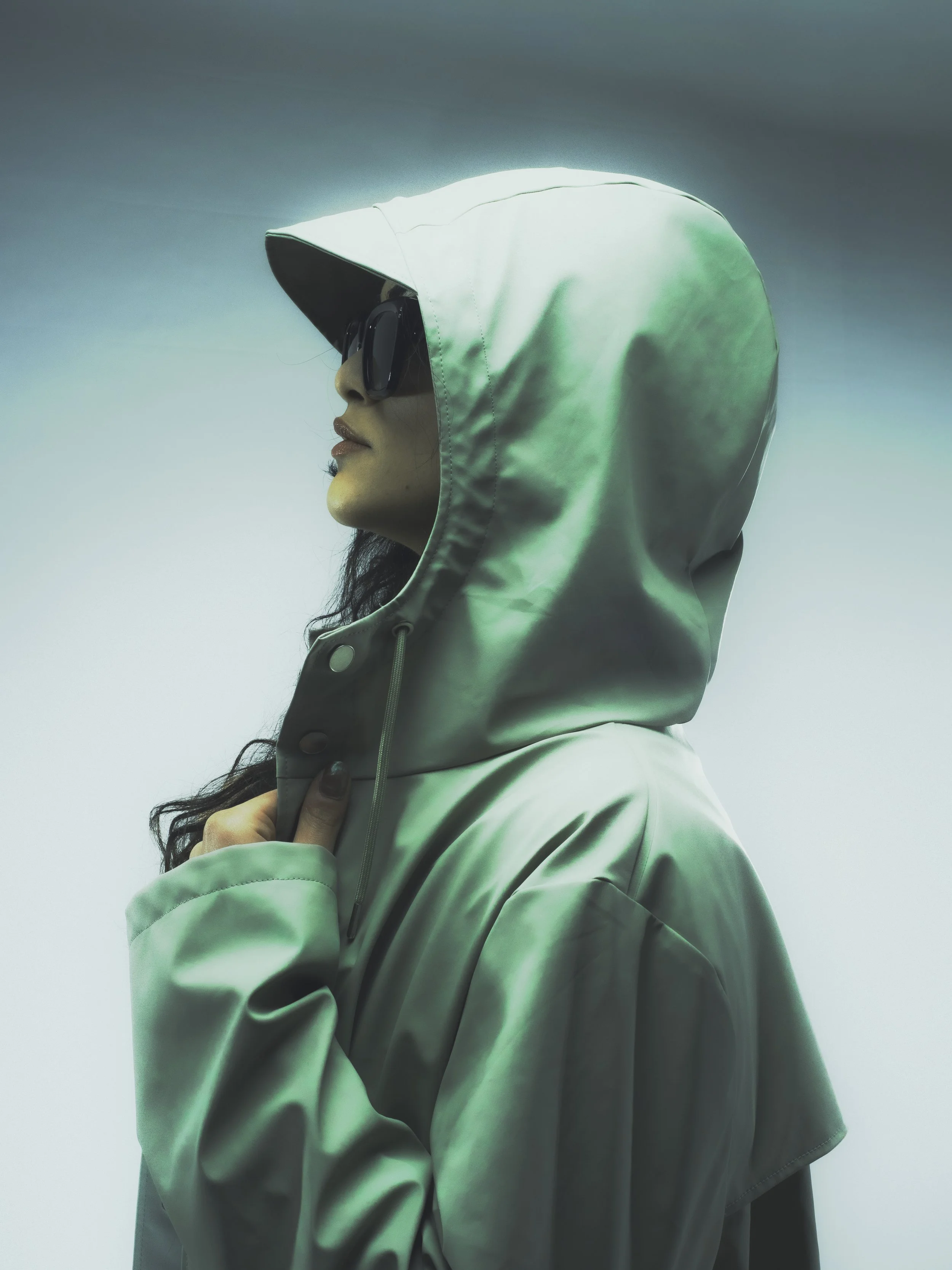 drenched, studio photoshoot, highlights