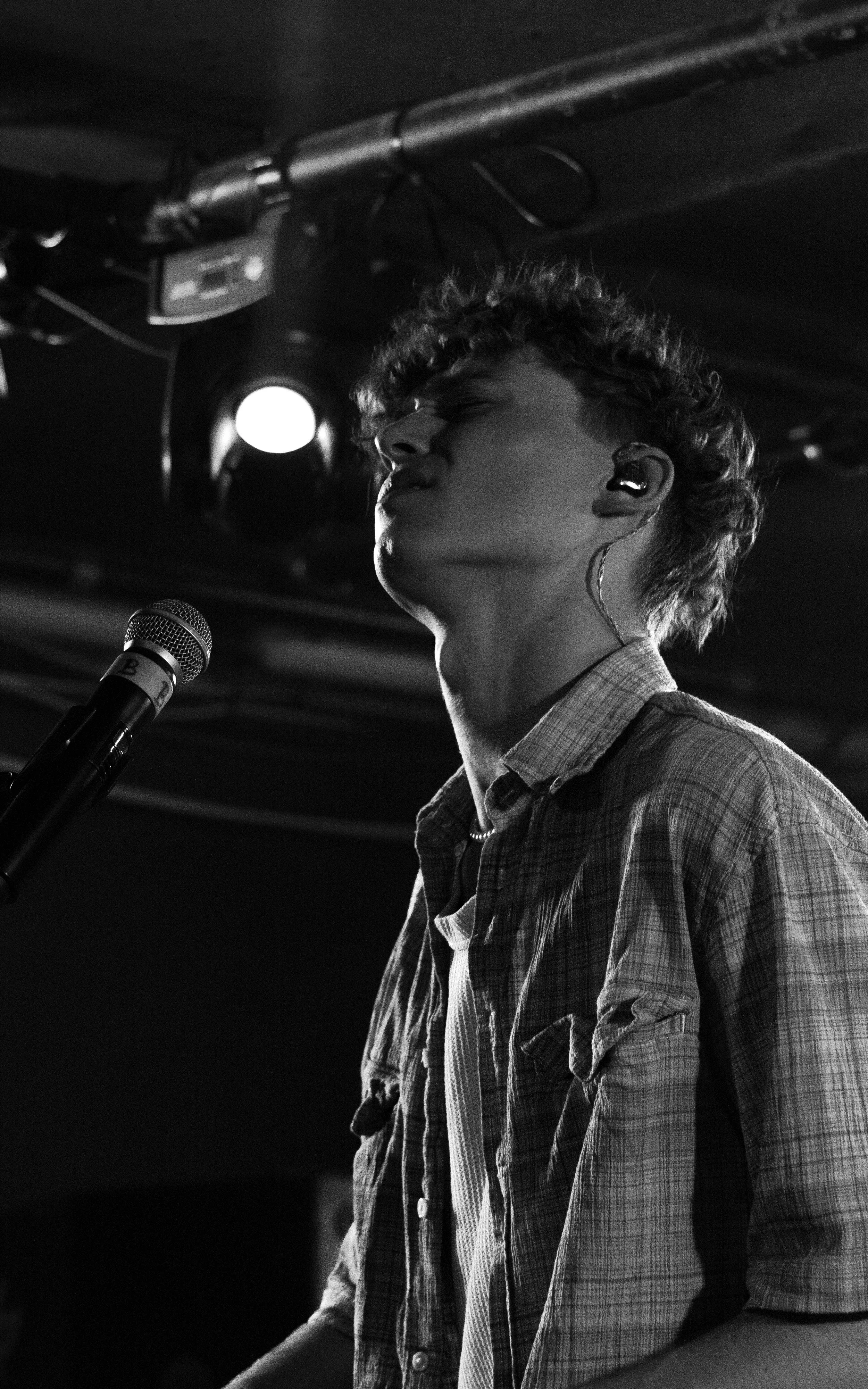 Jacob Elias, Flex Cafe, Live, Moody, Black and White, Music Photography, Event