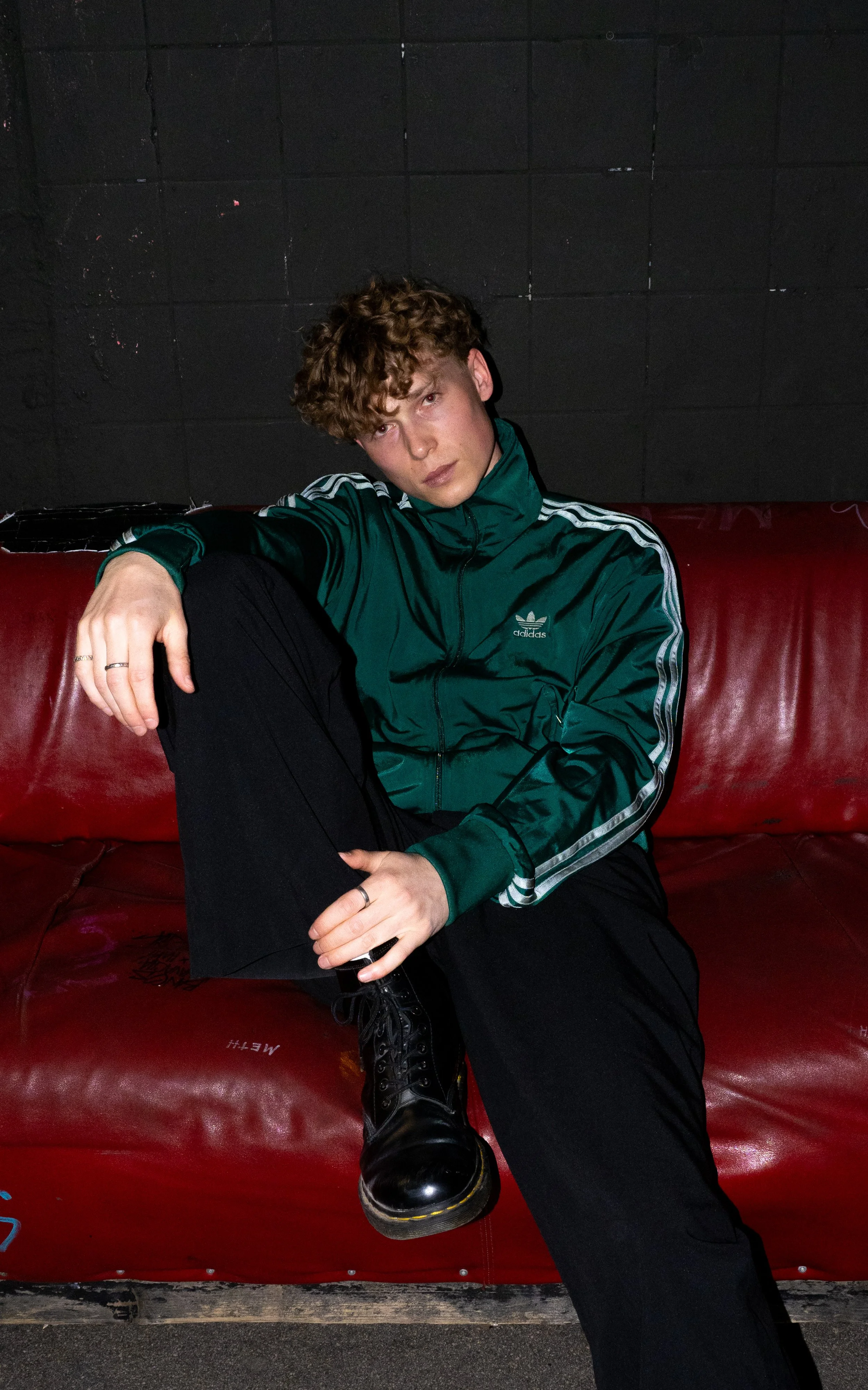 Jacob Elias, Flash Portrait, Adidas, Live, Green,