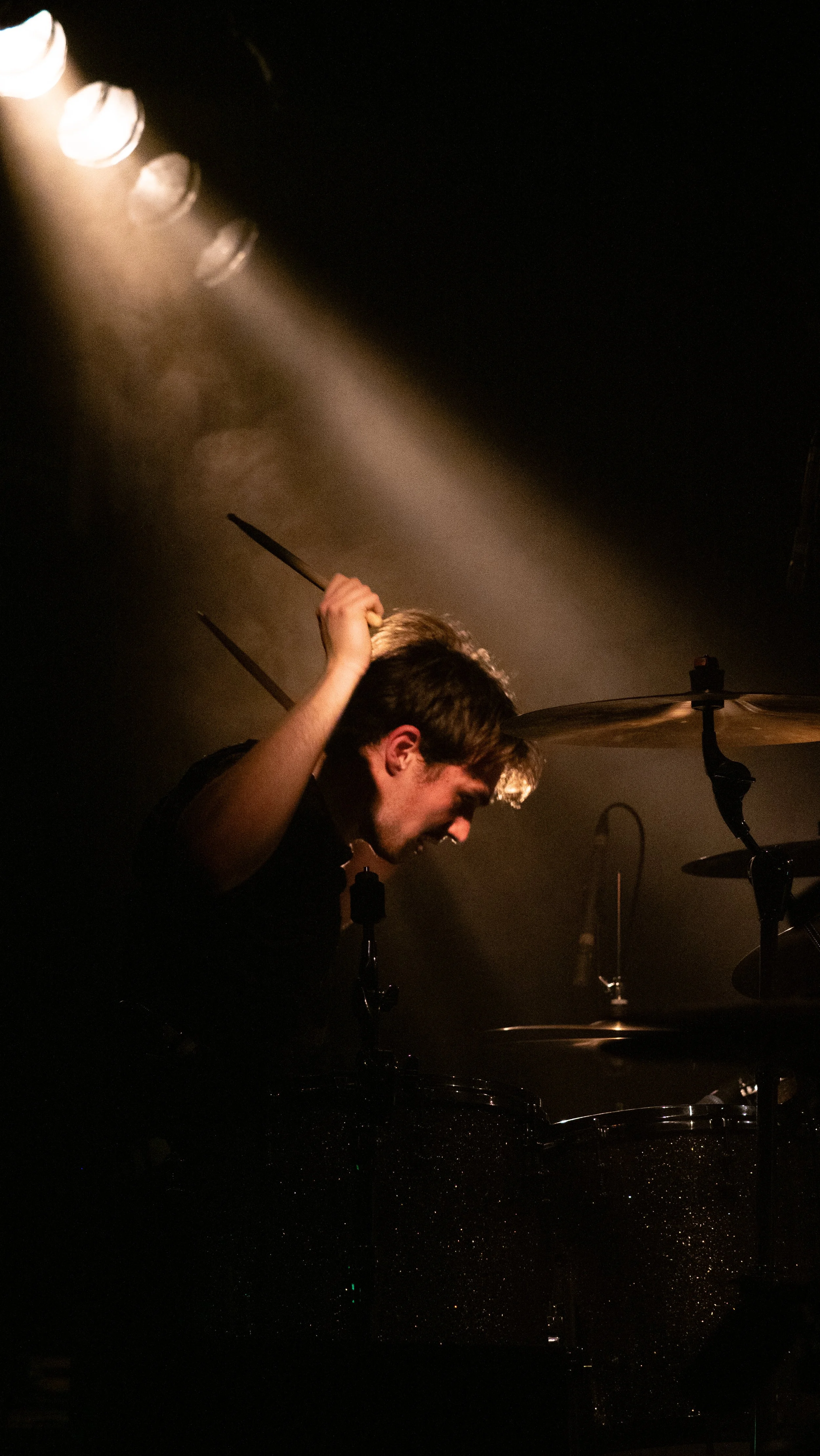 Drummer, venice blue, live, music, vienna, on stage, epic light, music photography