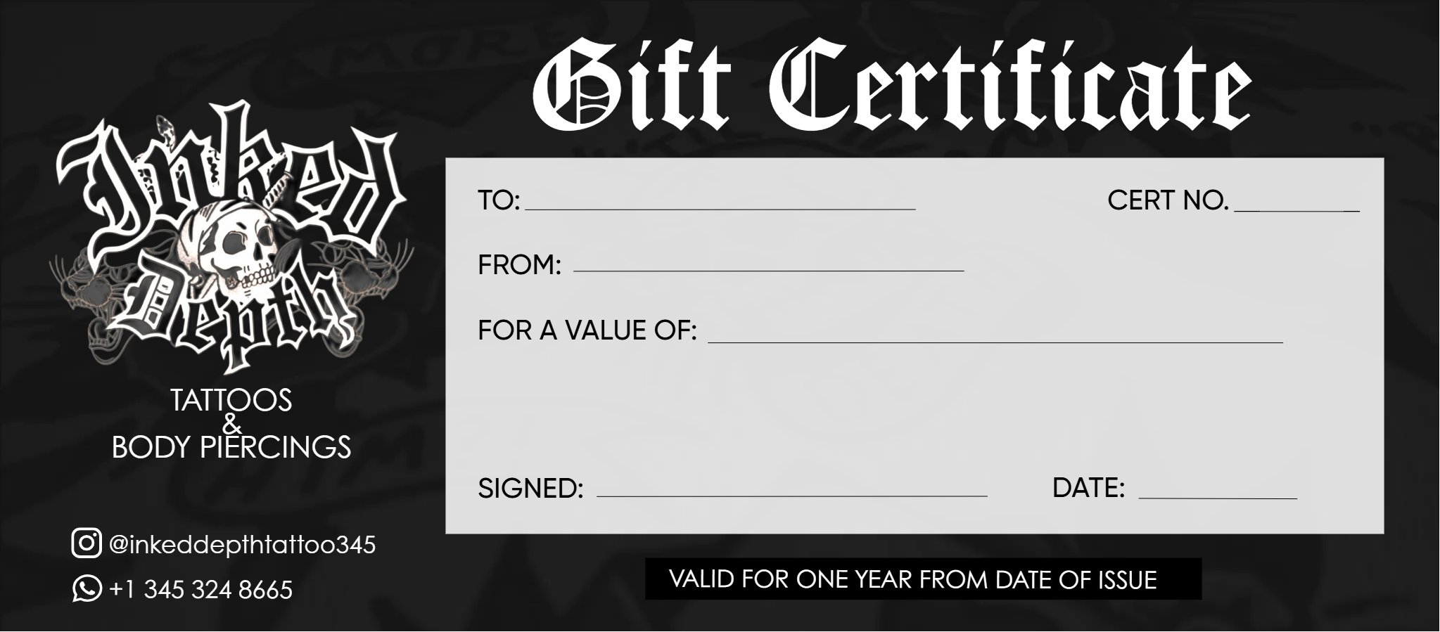 Gift Certificate
