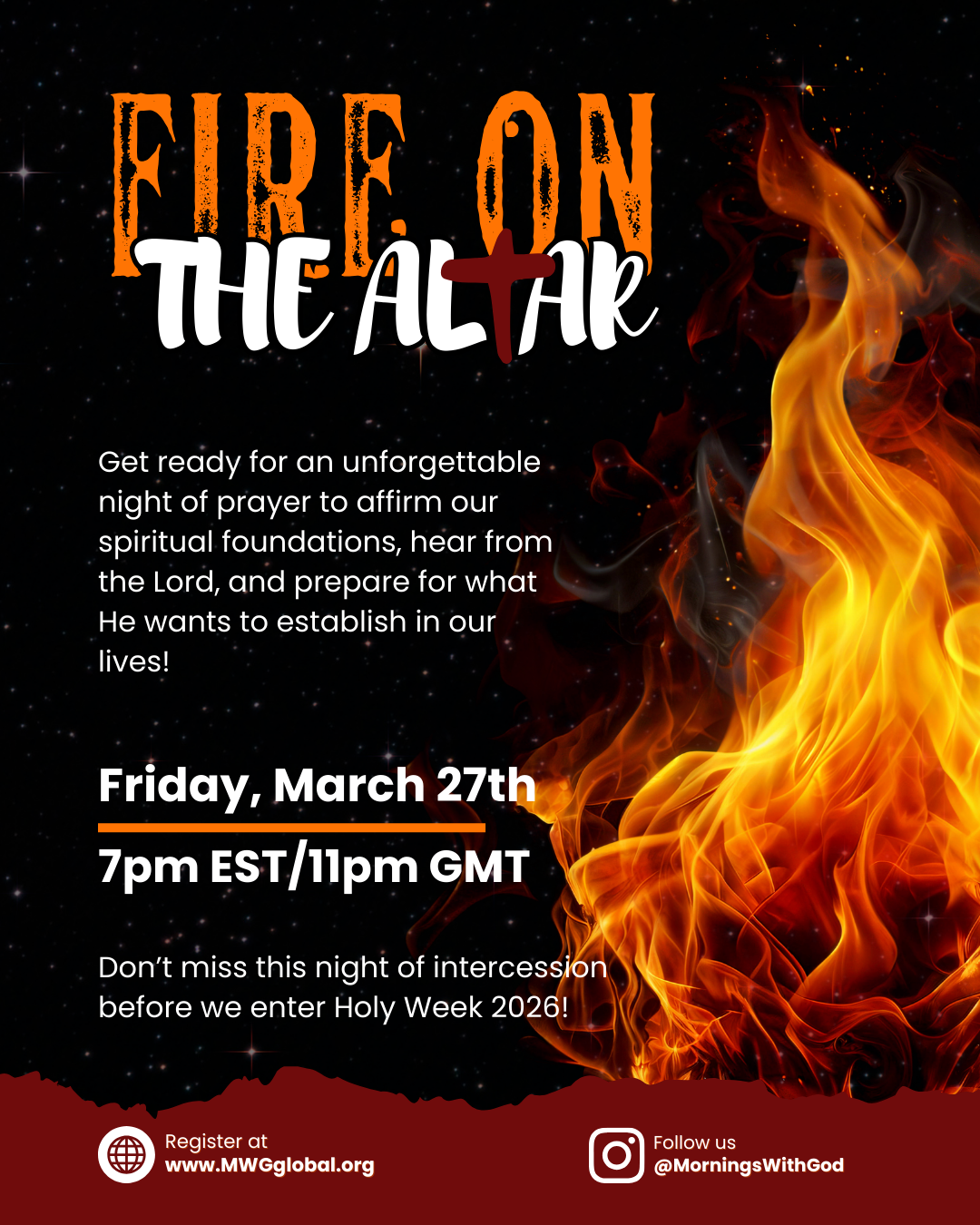 Fire on the Altar Virtual Prayer Night