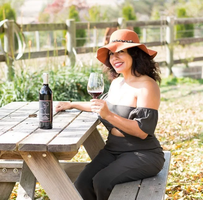 Frances Gonzalez, owner of Little Logan's Farm in Gardiner, NY
