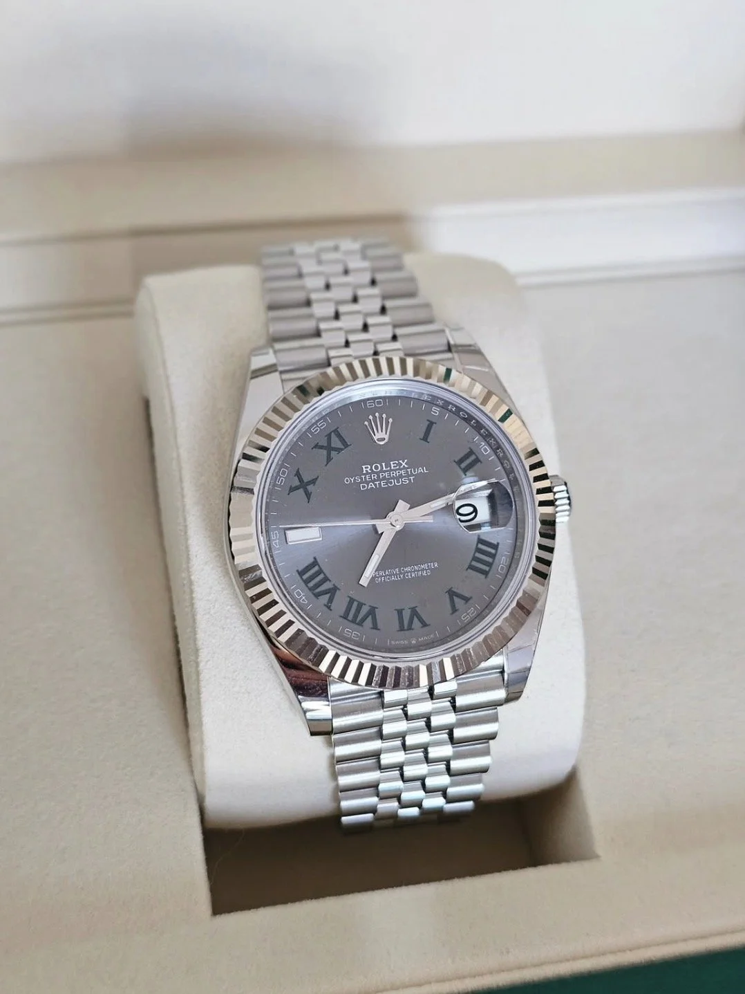 Rolex Datejust 41 réf 126334 ” Wimbledon ” 2026