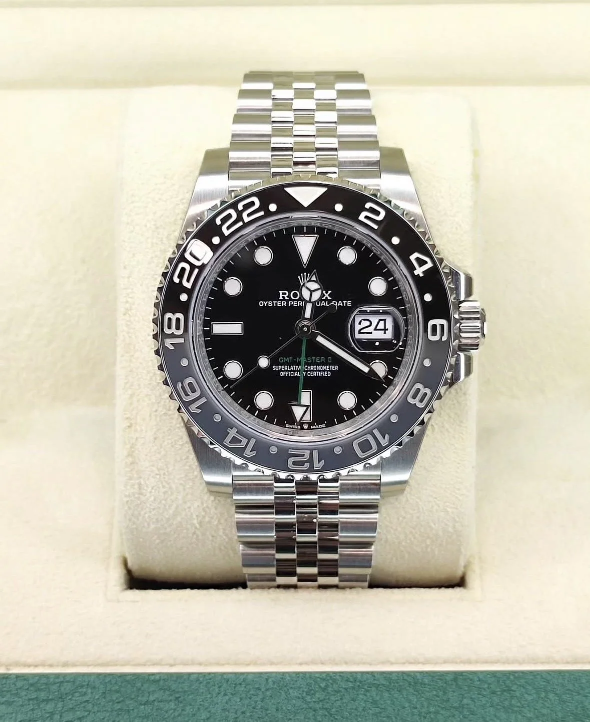 Rolex GMT-Master II 126710GRNR Bruce Wayne 2026