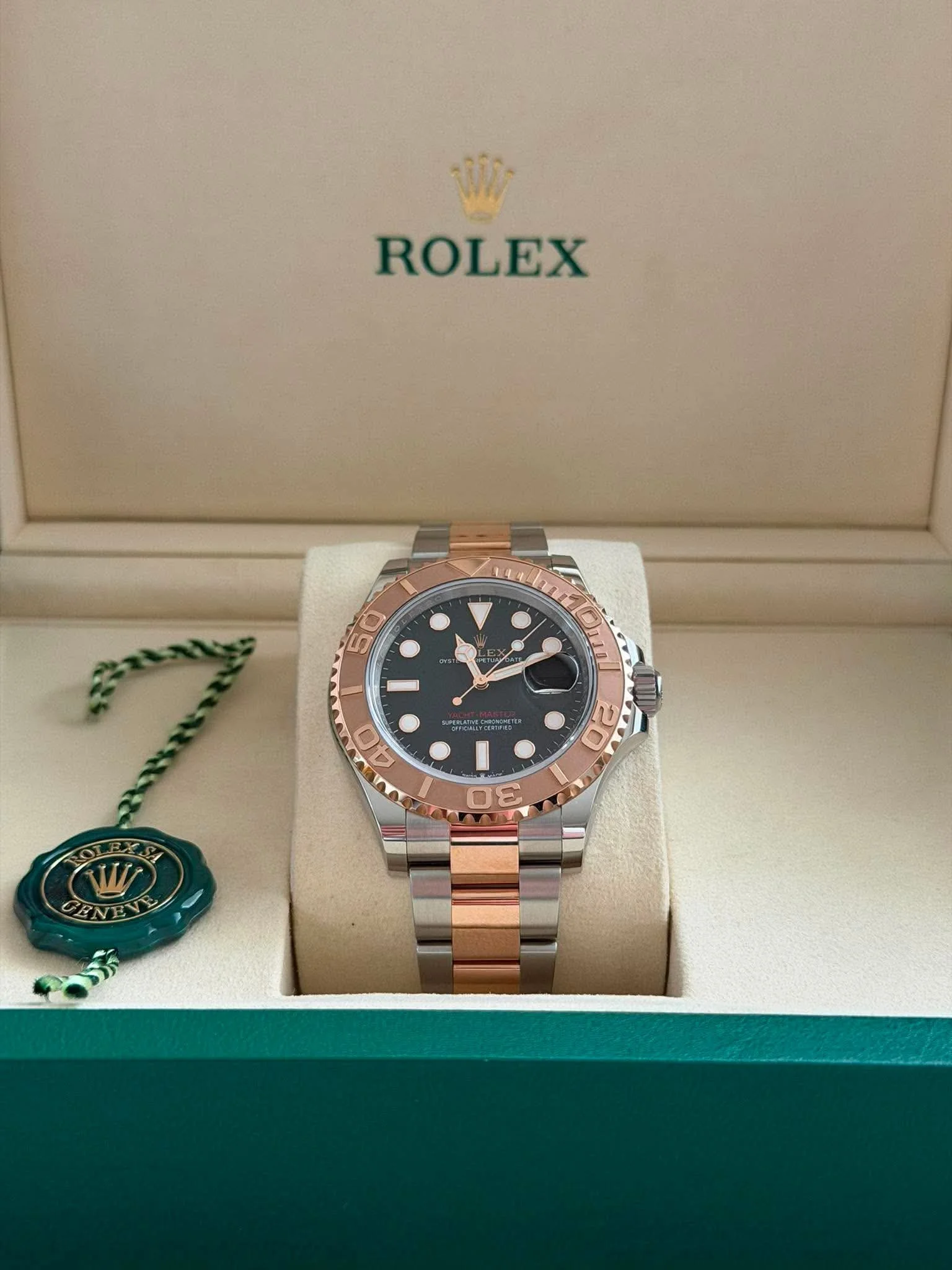 Rolex Yacht-Master 40  chocolat 126621