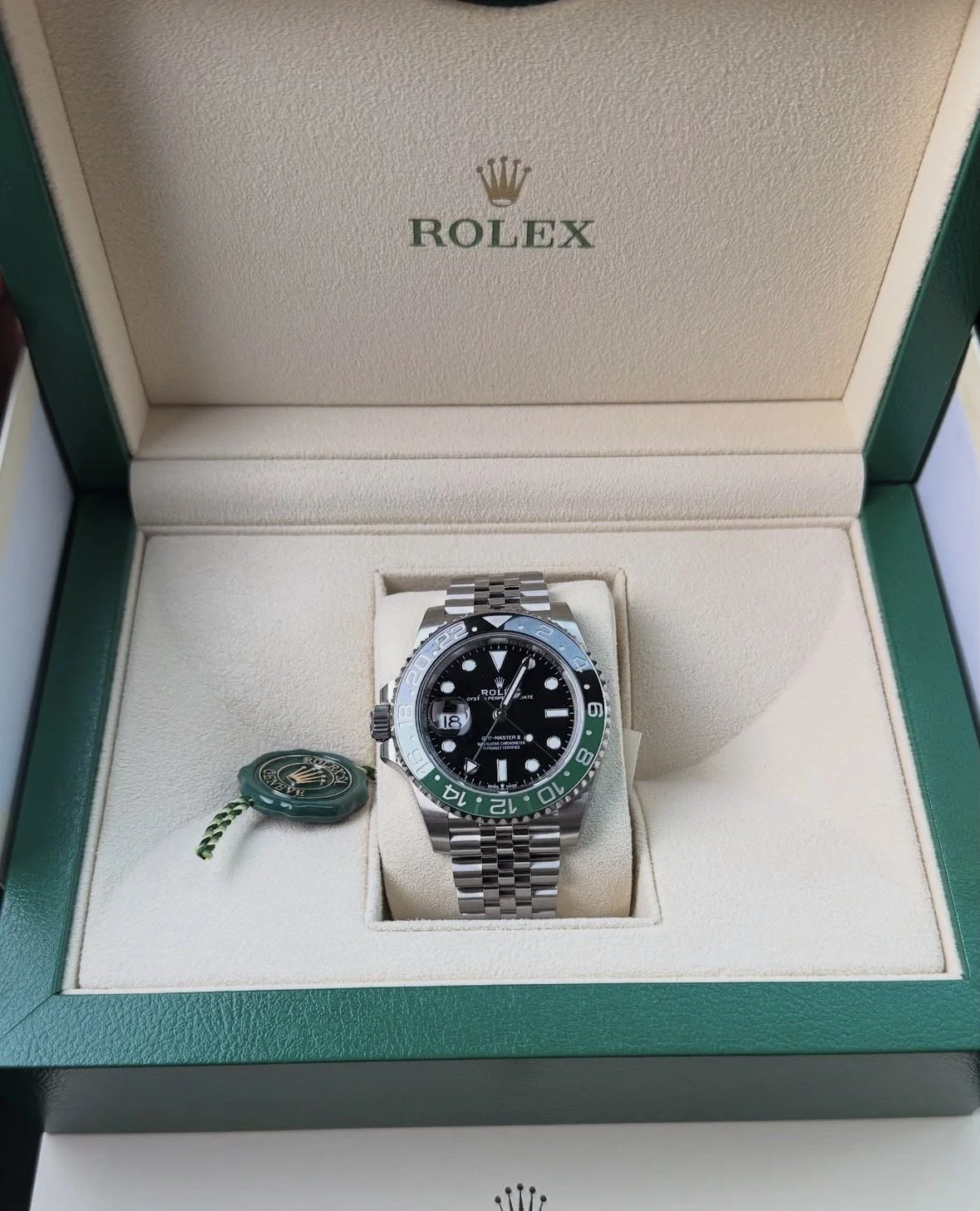 Rolex GMT-Master II « Sprite » Réf. 126720VTNR Full Set 2025
