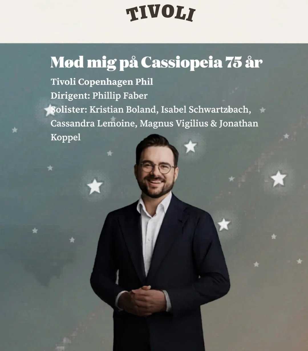 Mød mig på Cassiopeia - 75 år