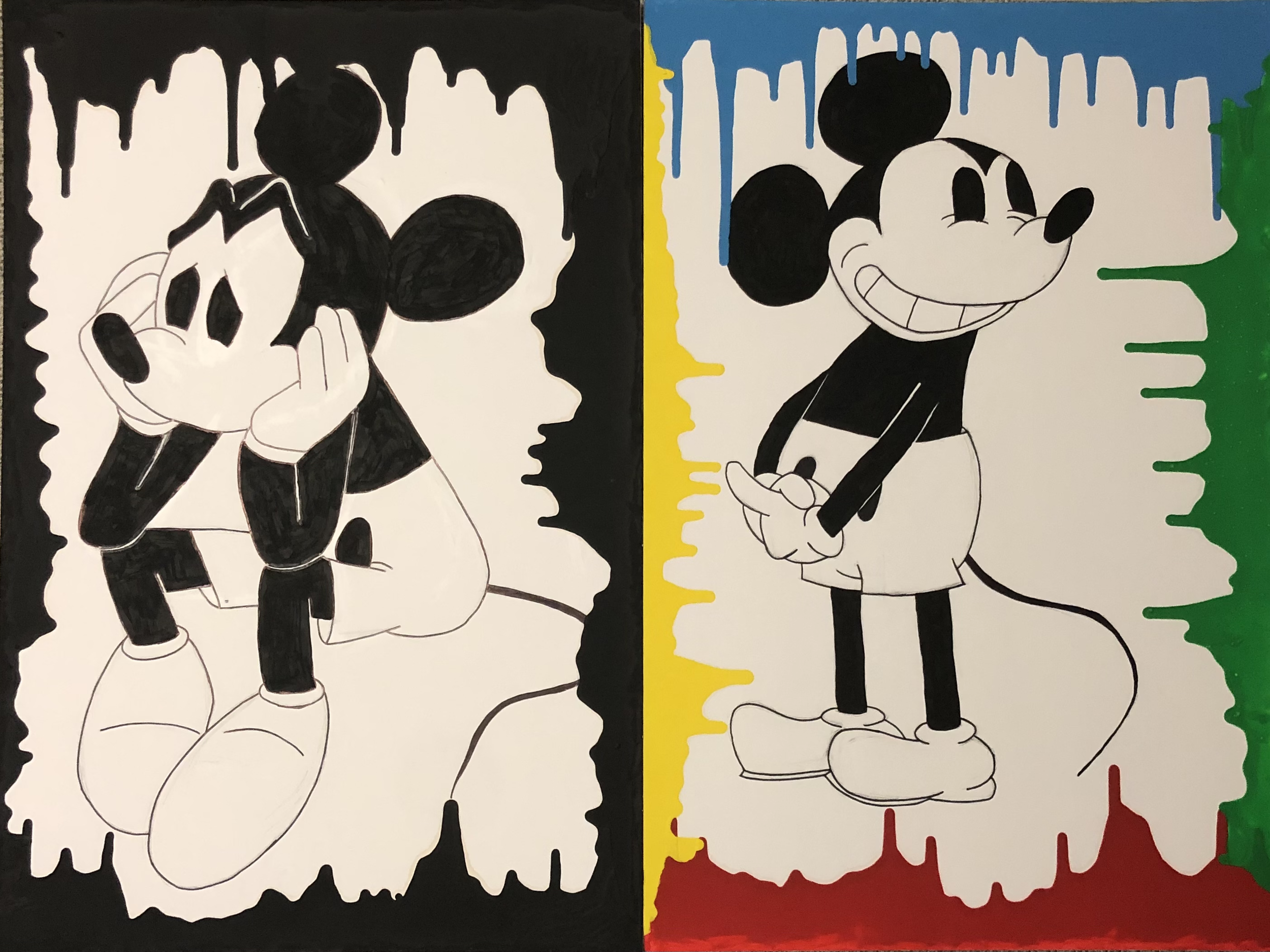 Mickey's Diptych