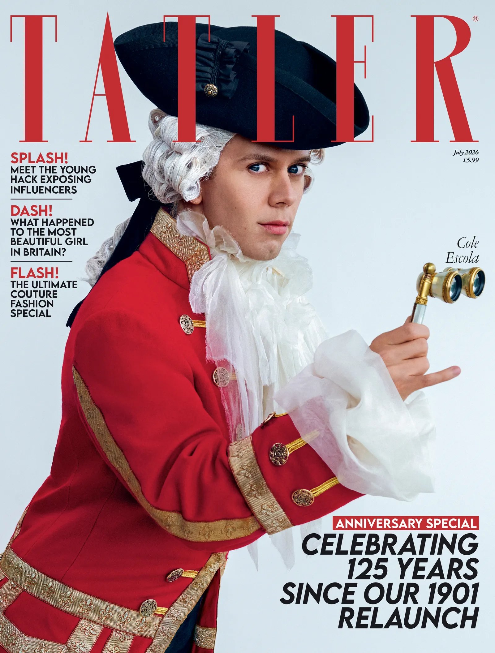 Tatler Magazine, Condé Nast, July 2026 Cover