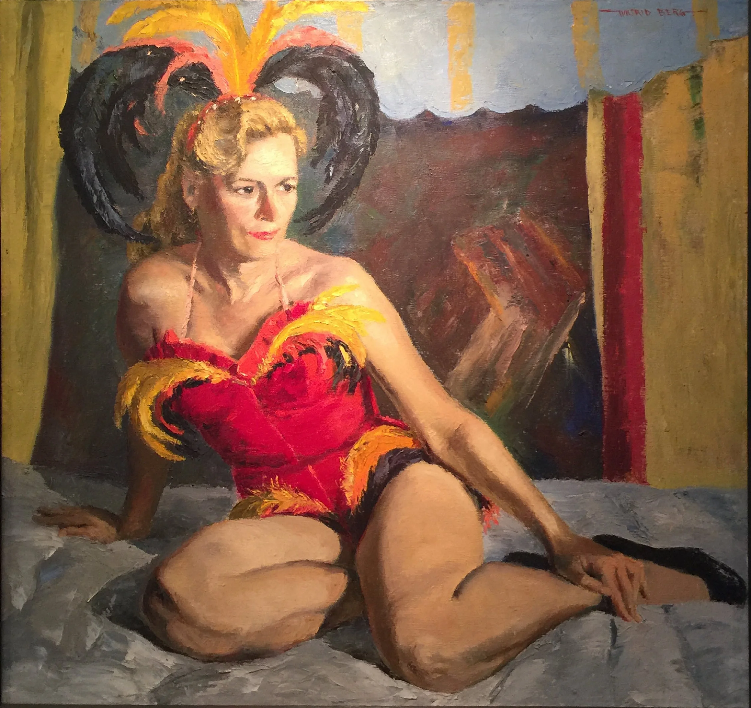 Artwork by Wilfid Berg