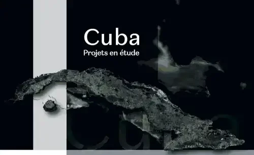 Carte de Cuba indiquant les principaux sites du projet de communication digitale et audiovisuelle