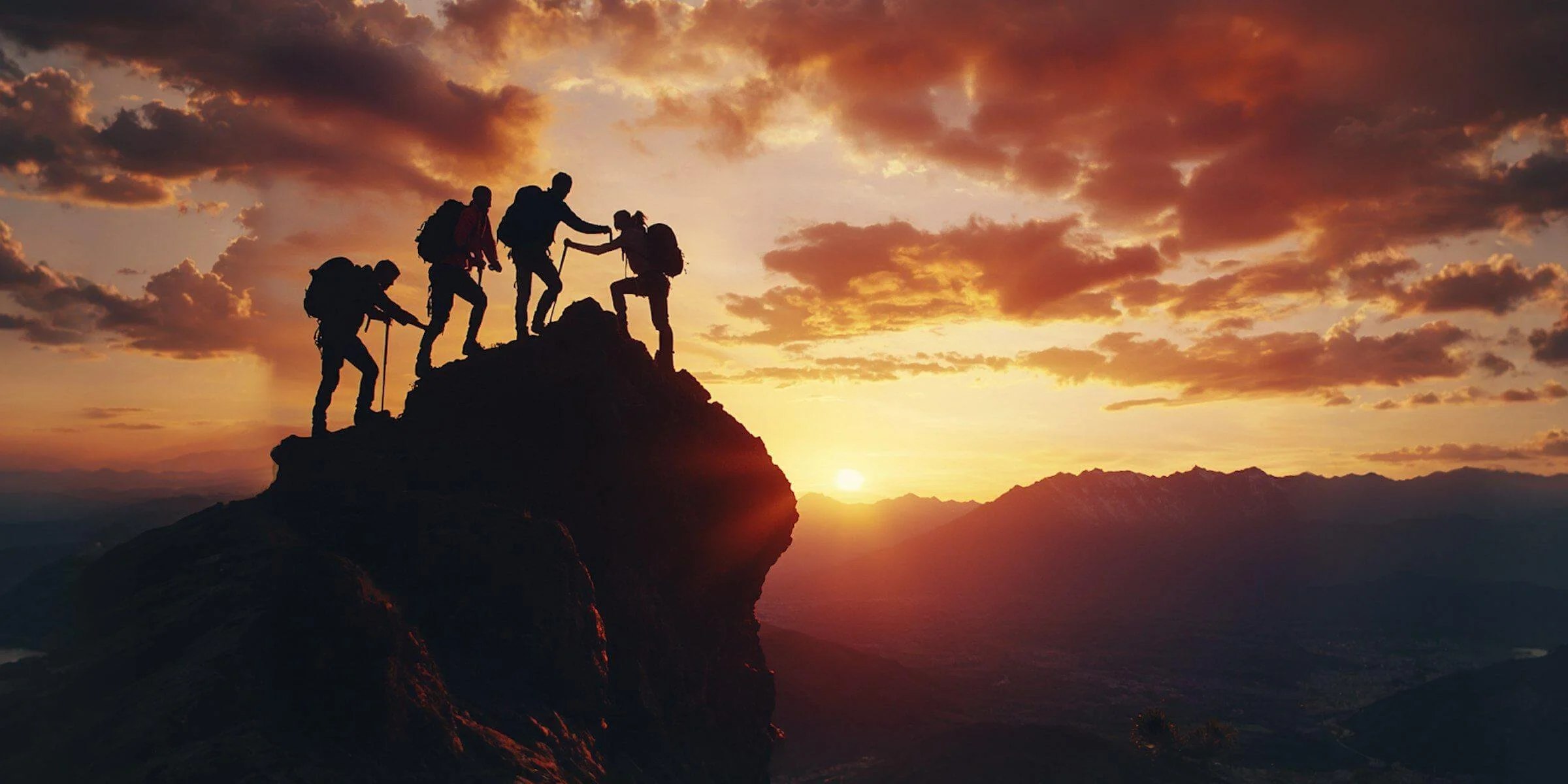 Bannière Accompagnement Equipe soudée - Fulgurance Coaching