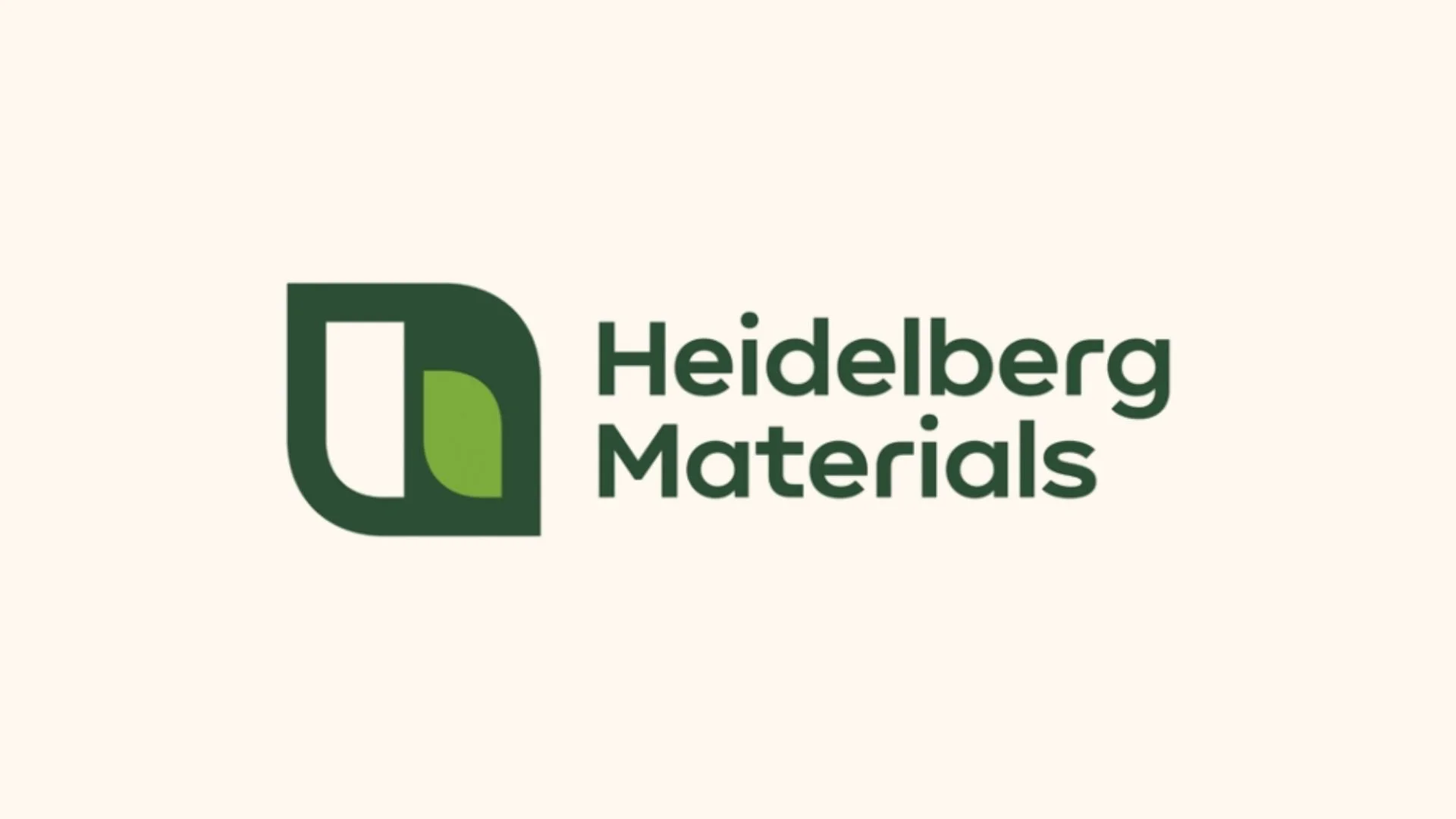 Logo de Heidelberg Materials avec le nom de l'entreprise en français.