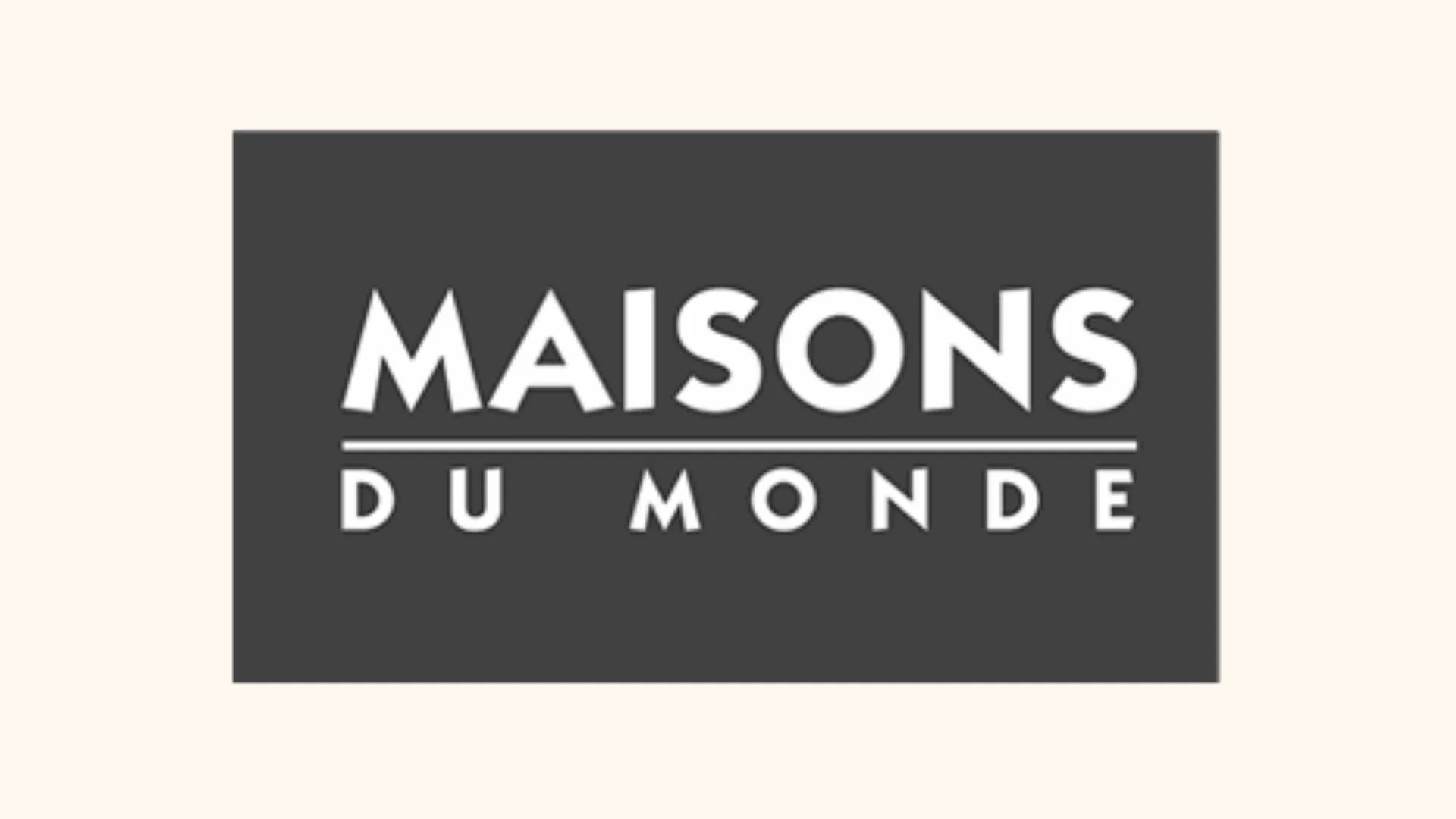 Logo de MAMO, une maison stylisée sur fond blanc