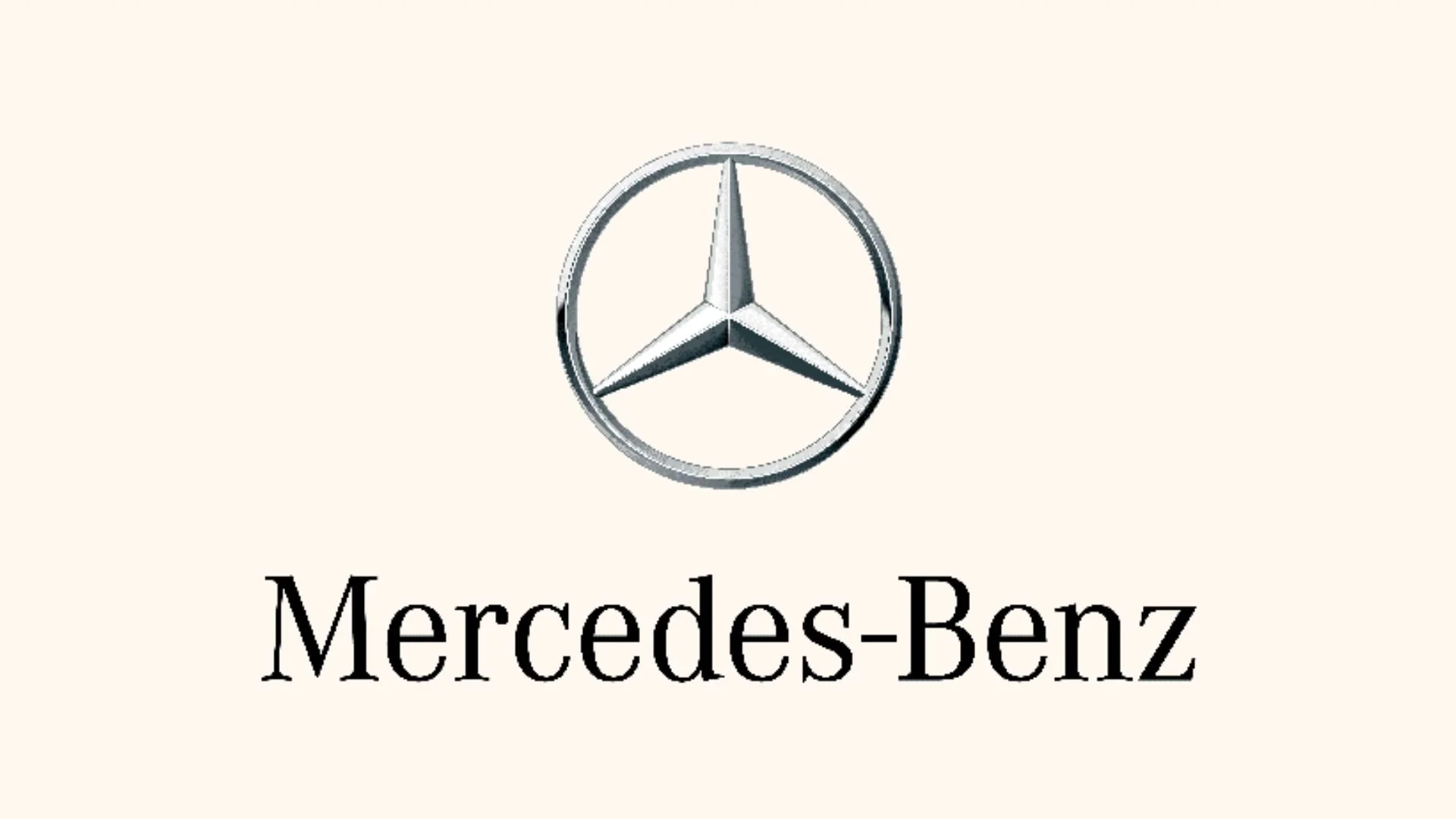 Logo de Mercedes-Benz avec un symbole d'étoile à trois branches et le texte 'Mercedes-Benz' en dessous.
