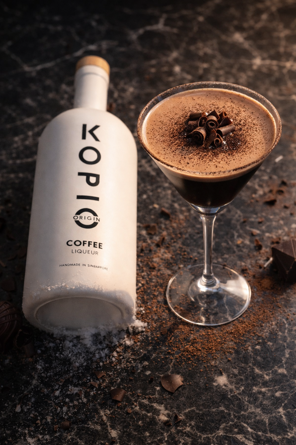 The KopiO Chocolate Martini — Where Coffee and Chocolate Meet in Perfect Balance