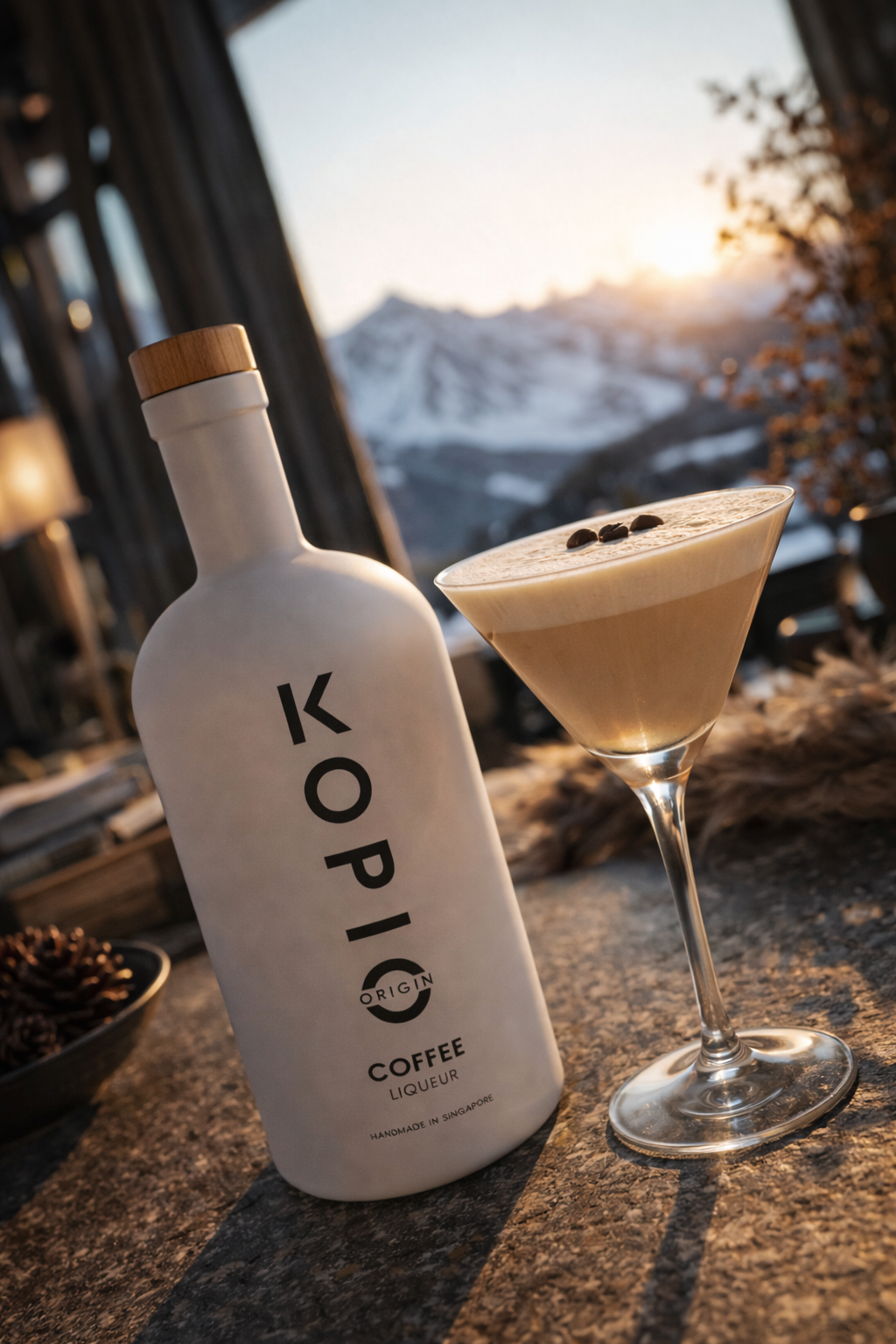 The Creamy KopiO Martini — When Coffee Meets Dessert in a Glass