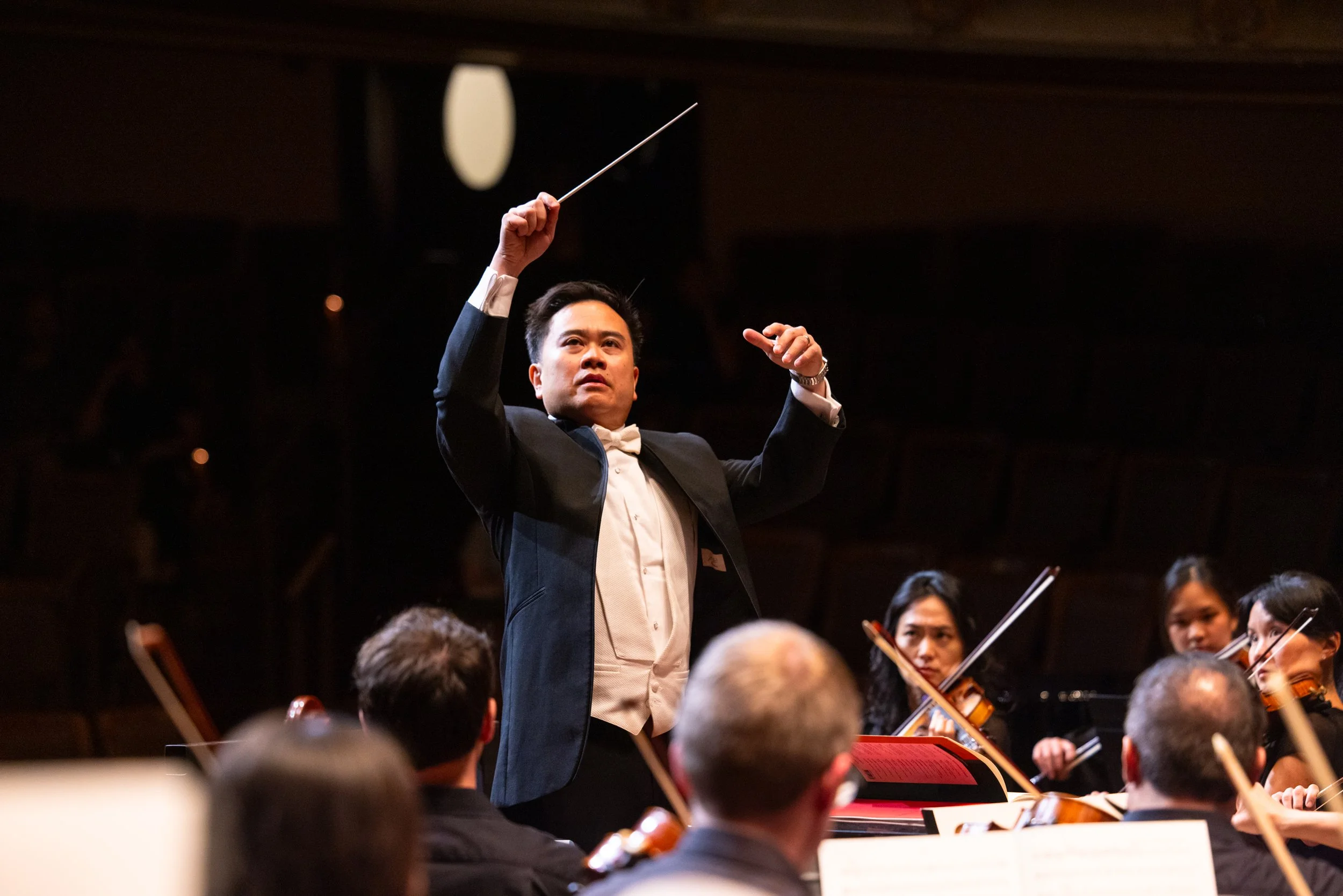 Conducting the Mercury Orchestra / Schumann and Brahms / Boston, MA
