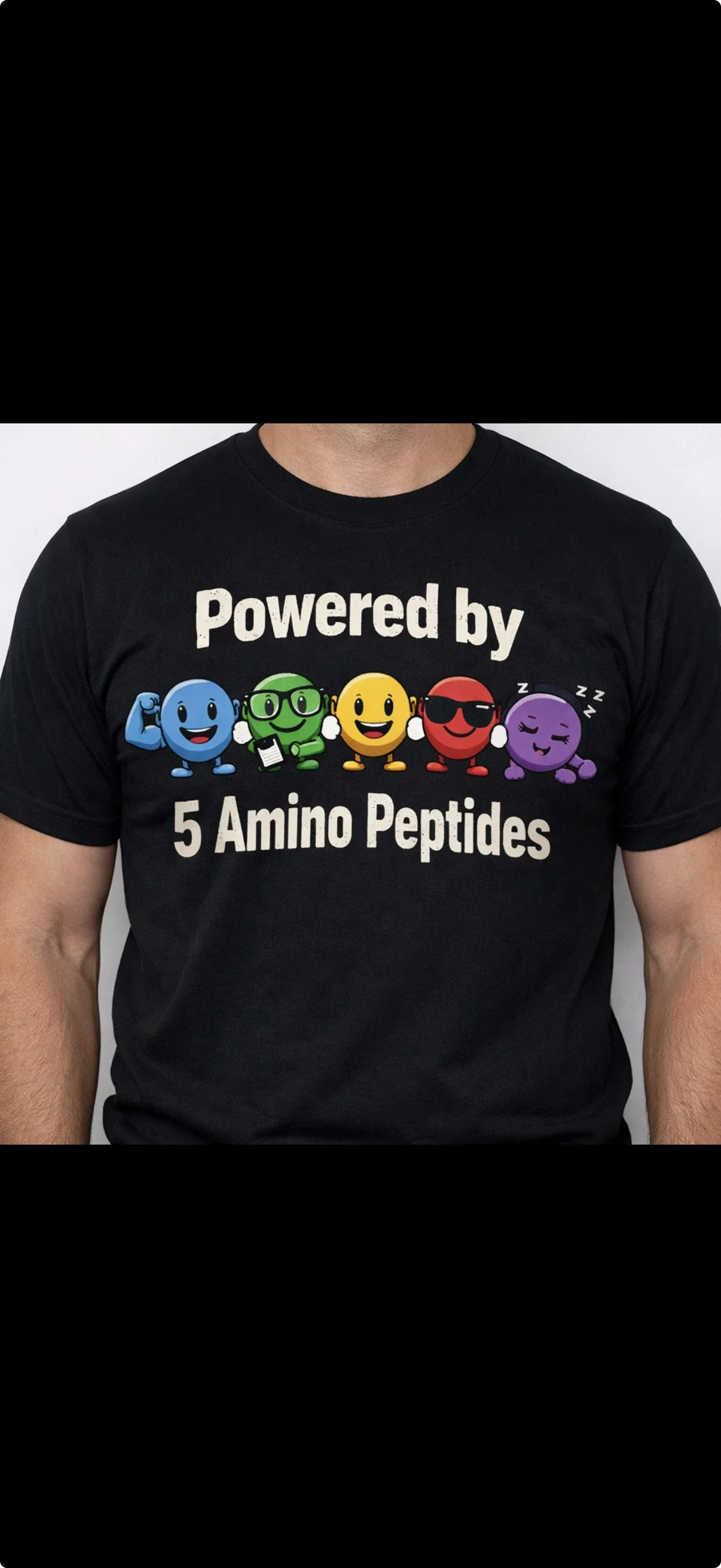 5 amino T-shirt