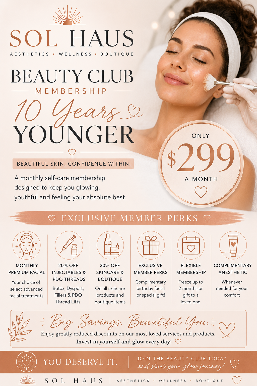 Beauty Club-10 Years younger membership