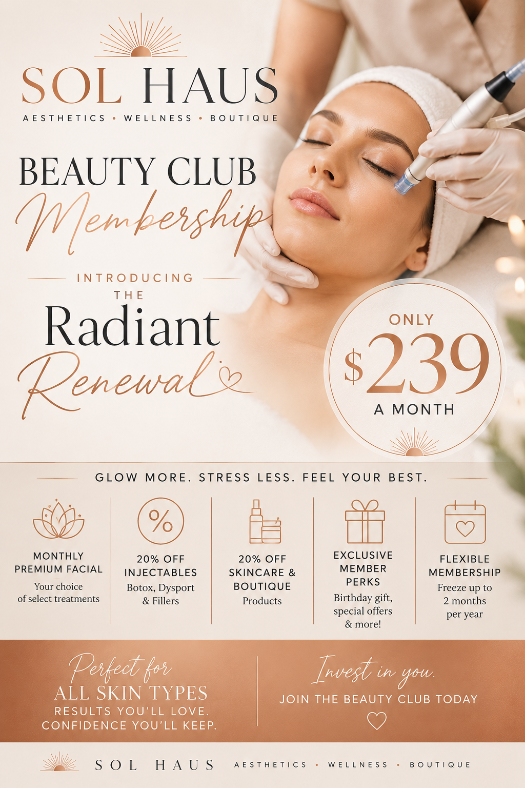 Beauty Club Membership (Radiant Renewal)
