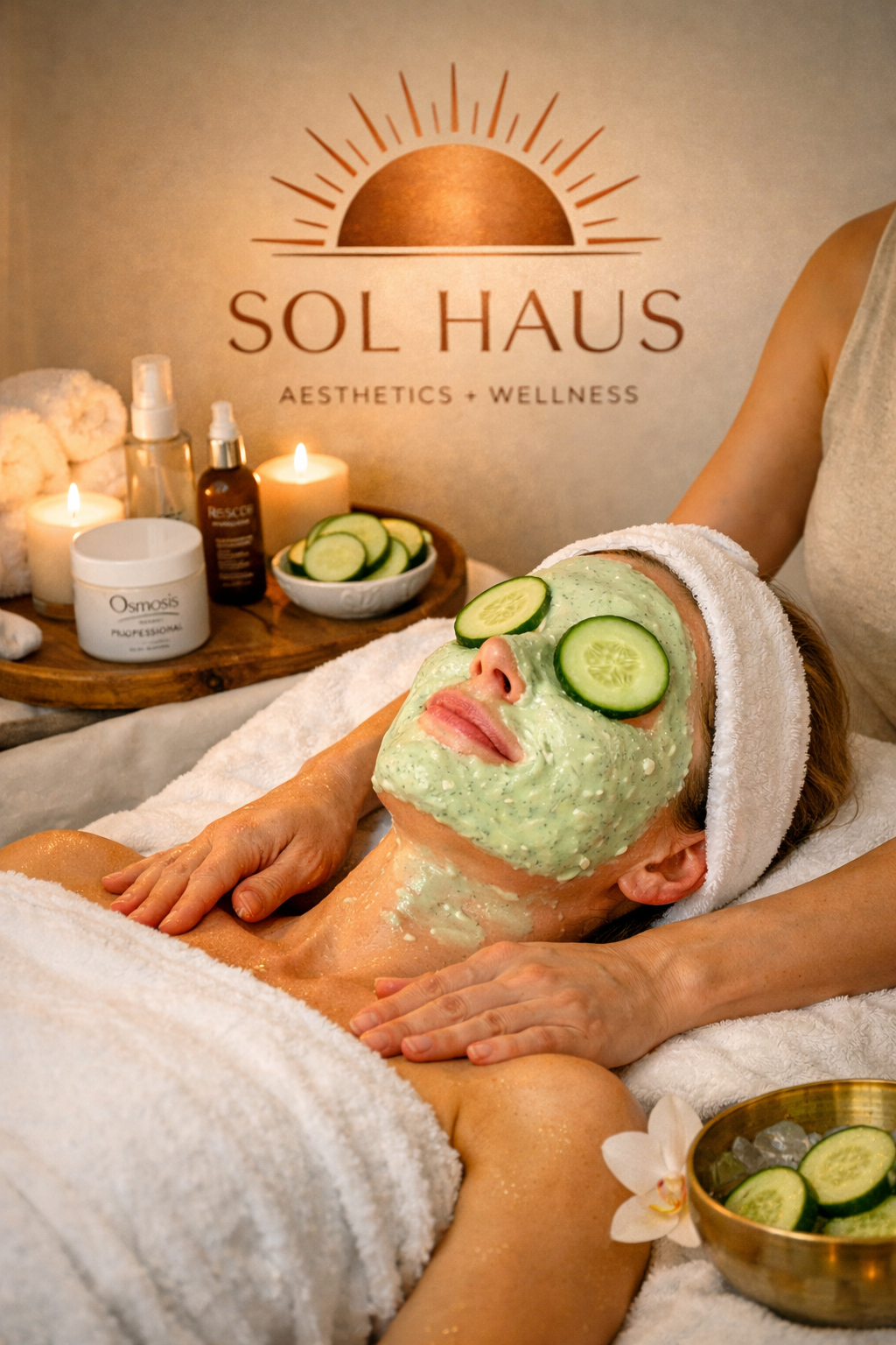 The “Cool as a Cucumber” Calming Facial
