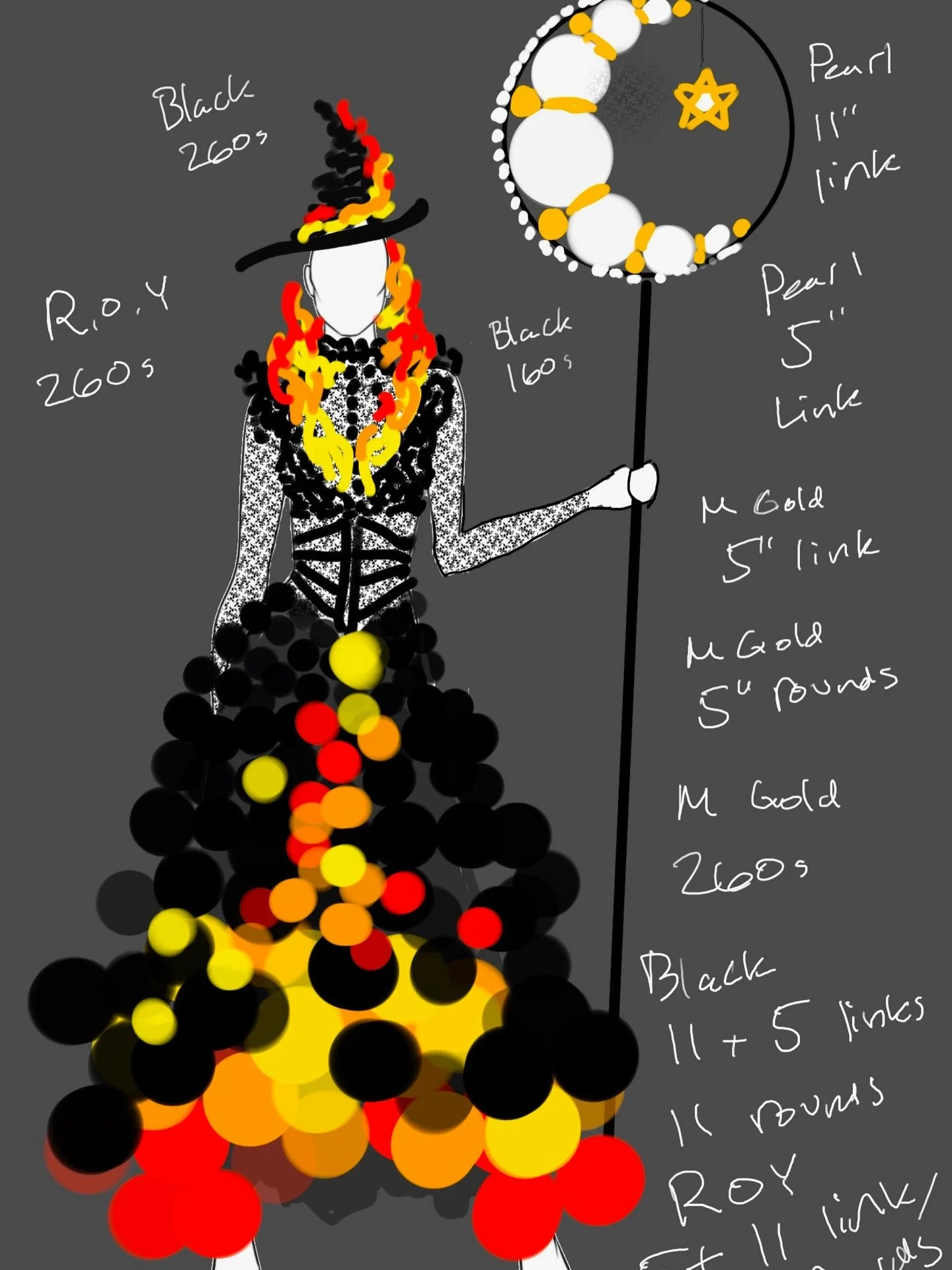 From concept to reality, my first experiment with costume making: Witch on Fire for the Village Halloween Parade 🔥
So happy to get to make mischief with the #Balloominati 
ft. @eddie_spaghetti_nyc as Frankenstein 
 
The whole team
👰&zwj;♀️ @balloon