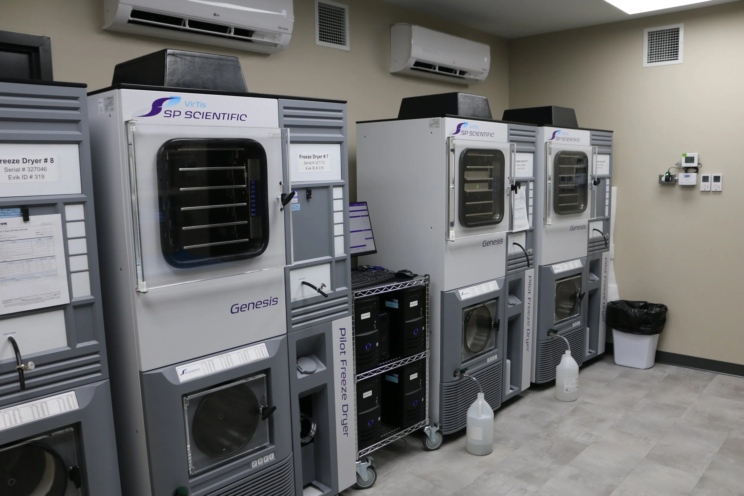 EVIK™ Lyobeads Production machine.