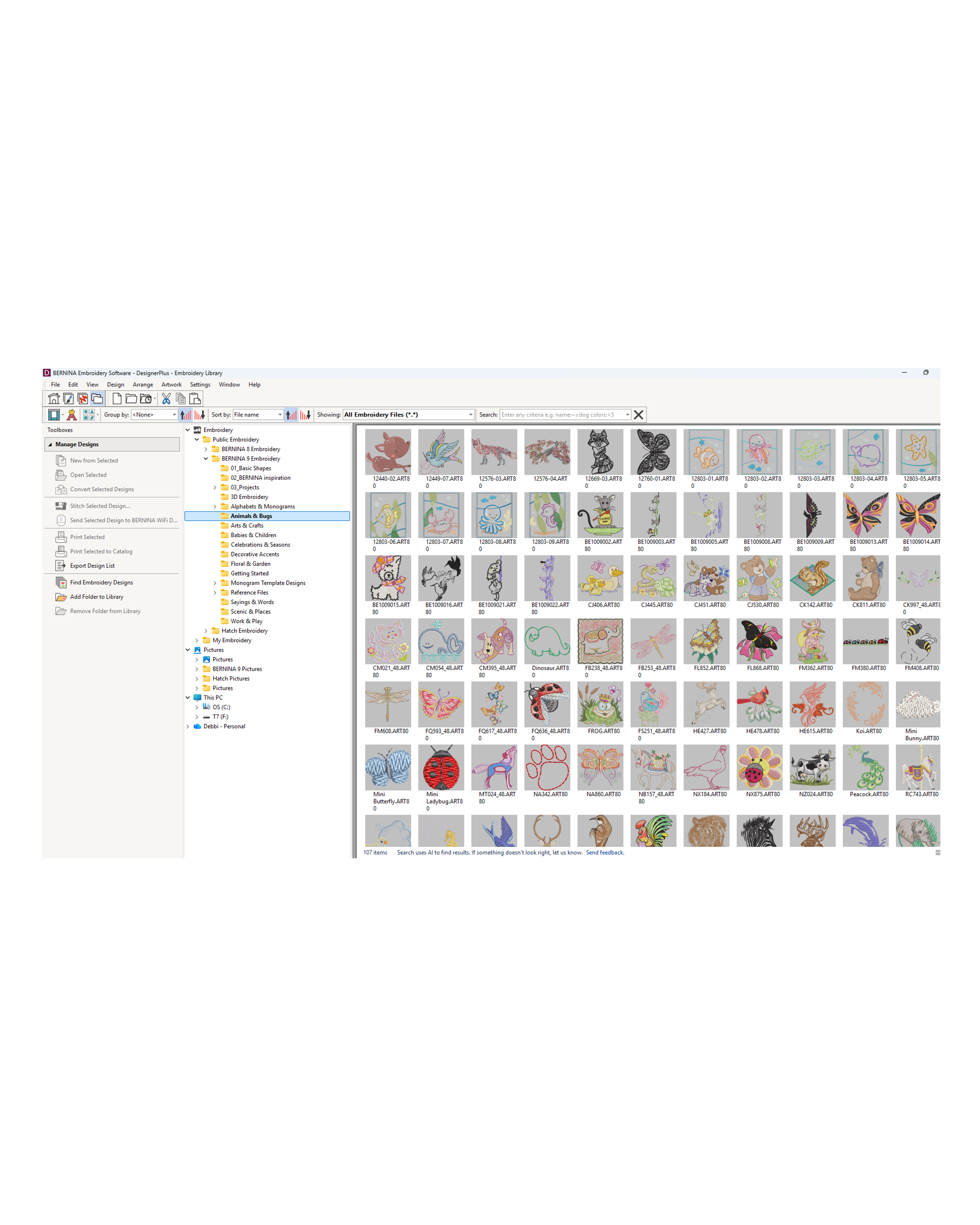 ***NEW*** Organizing Designs & Thread Charts