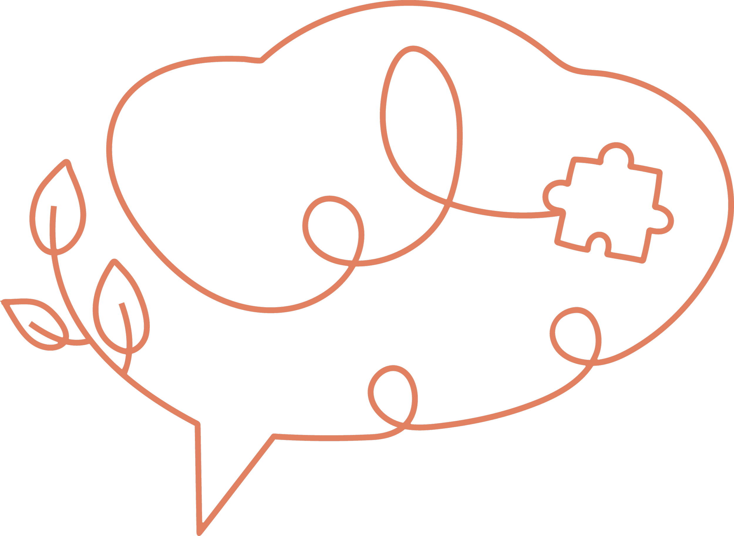 psychologist lead professional trainings and conference presentations for childhood mental health logo in orange