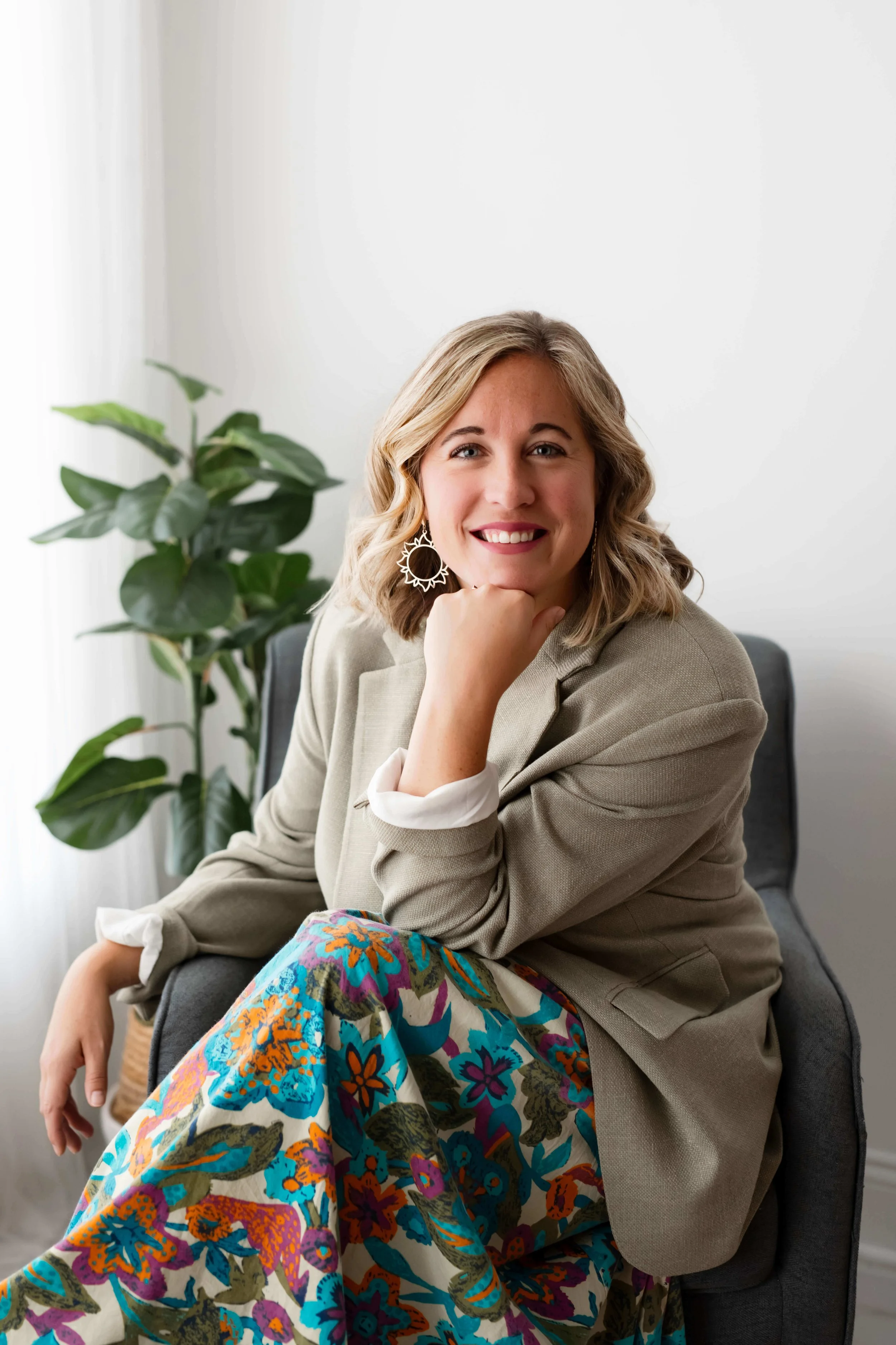 Sam Smith Montclair NJ Child Psychologist smiling at the camera