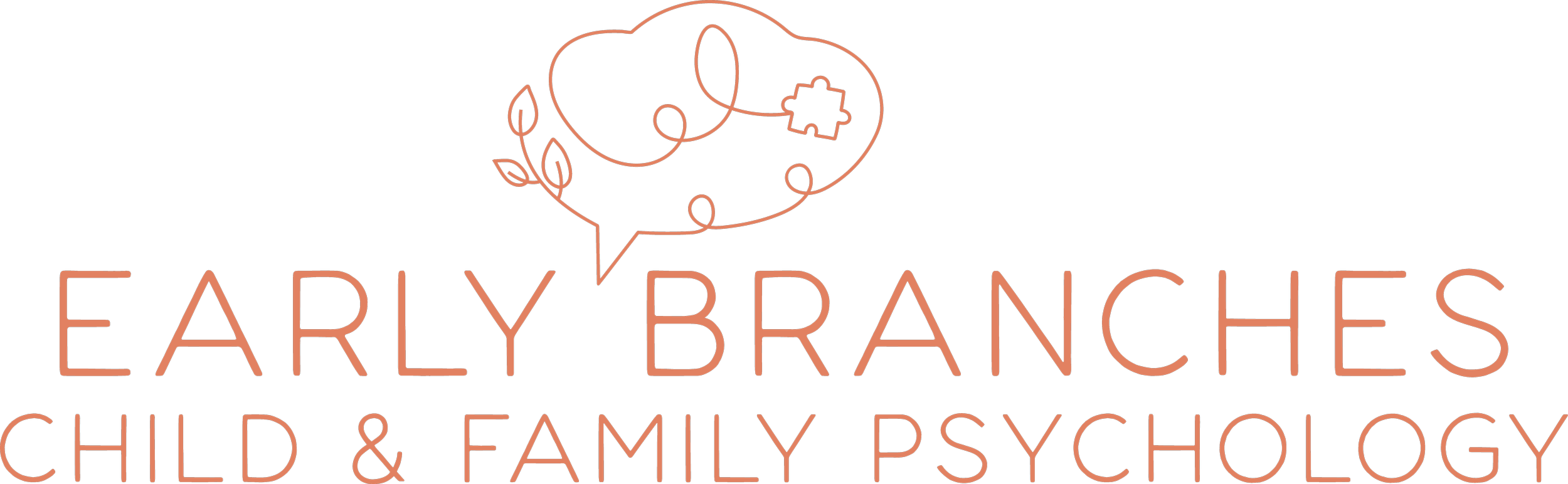 early branches child psychology logo in orange