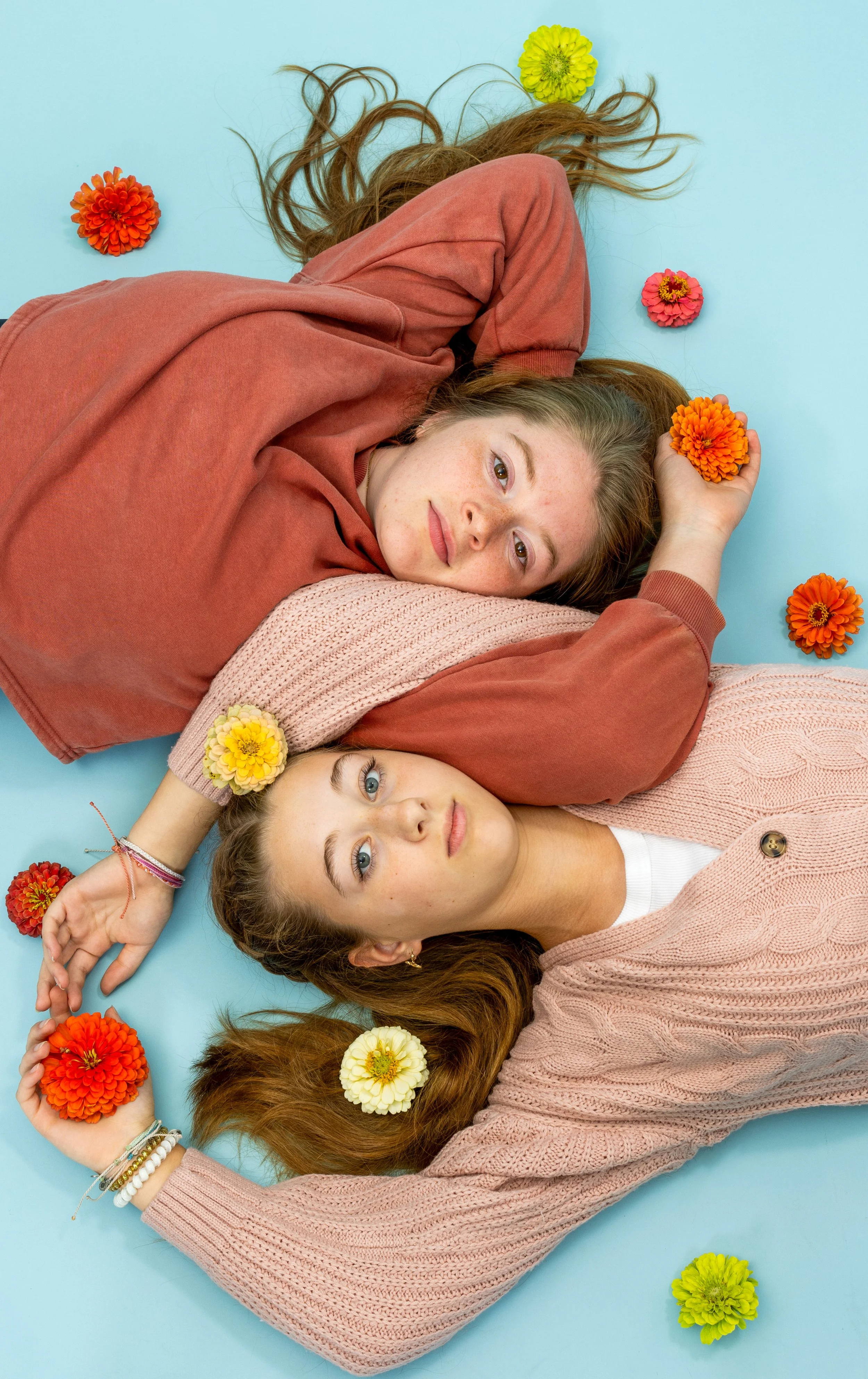 This photo was part of a larger project aimed at capturing portraits of strangers together
