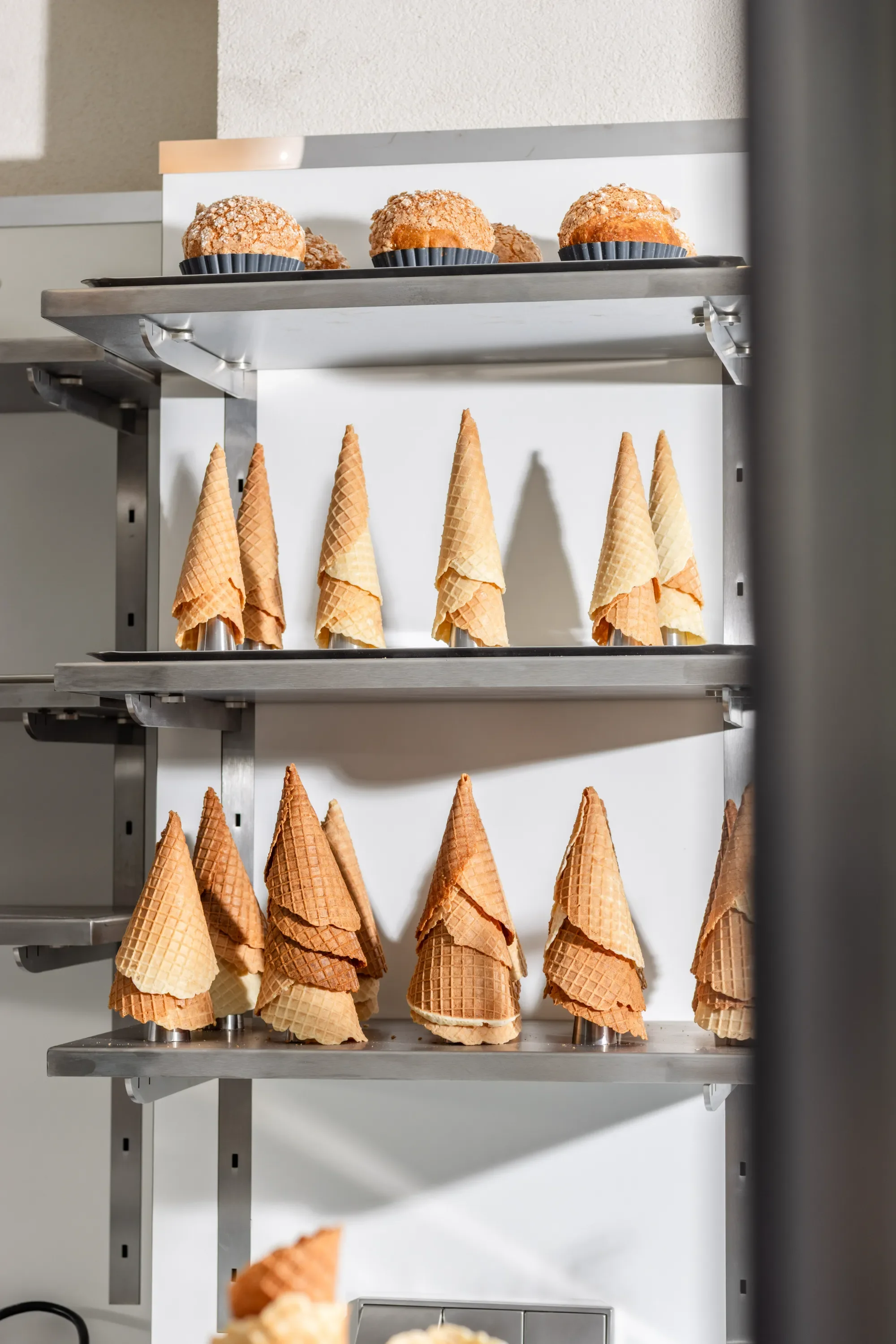 Pedone gelati vitrine