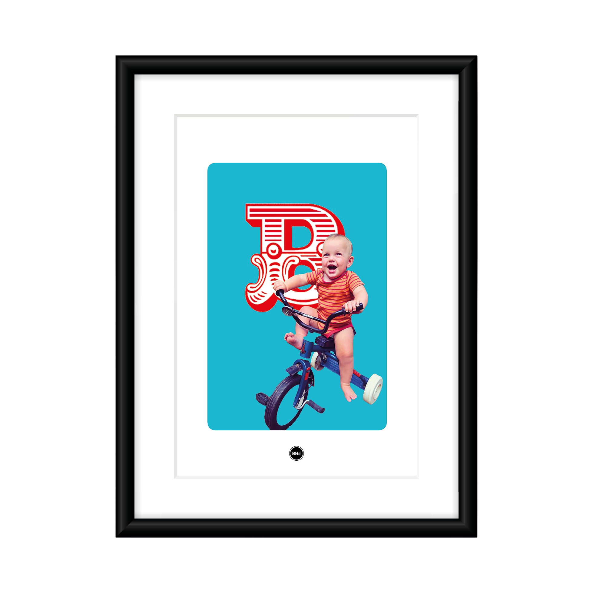 Benji in black frame.png