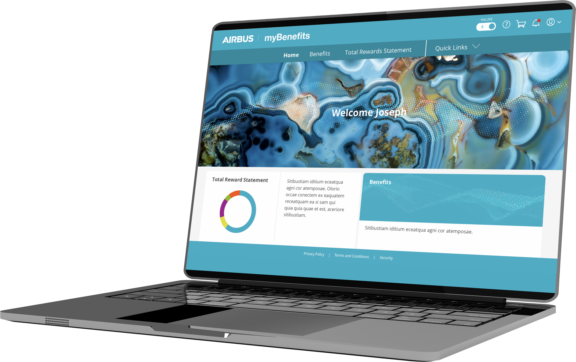 AIRBUS MyBenefits Darwin platform