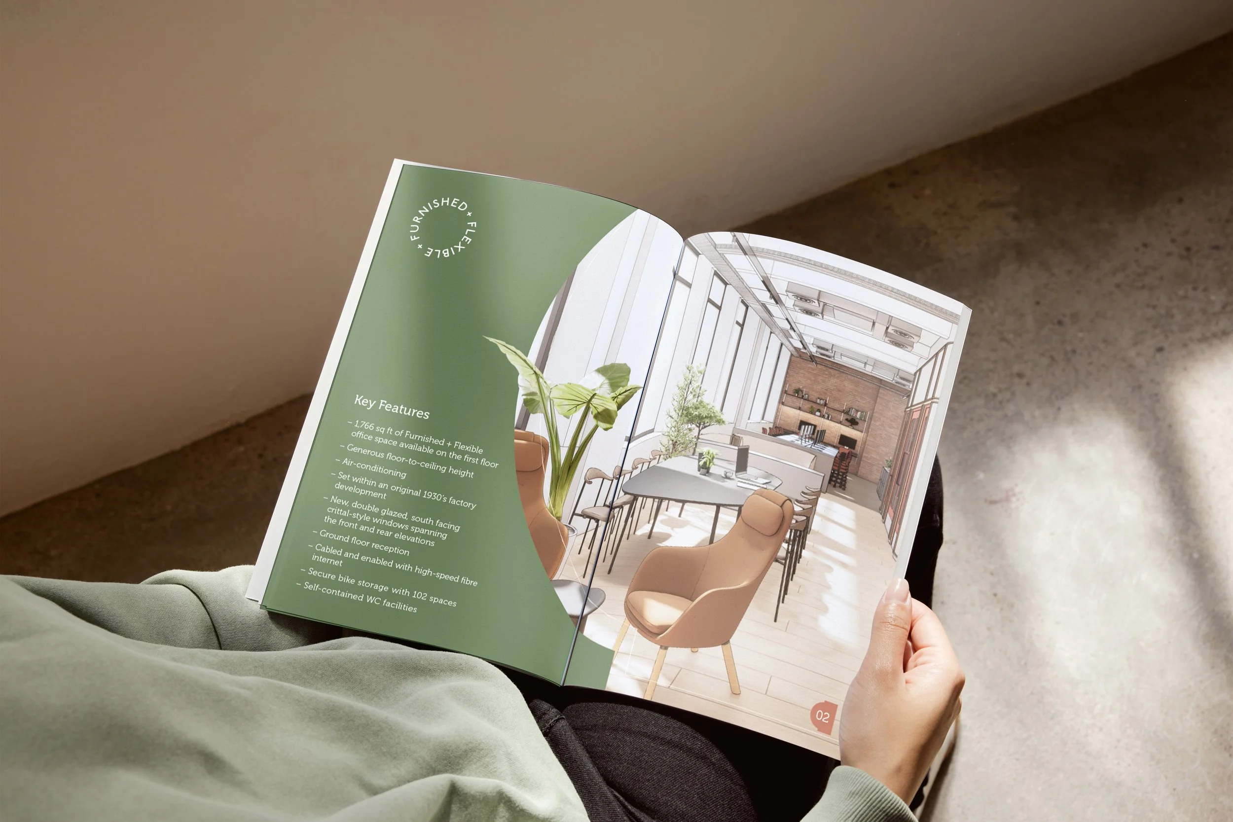 80 Goswell Road EC1 • Printed Brochure