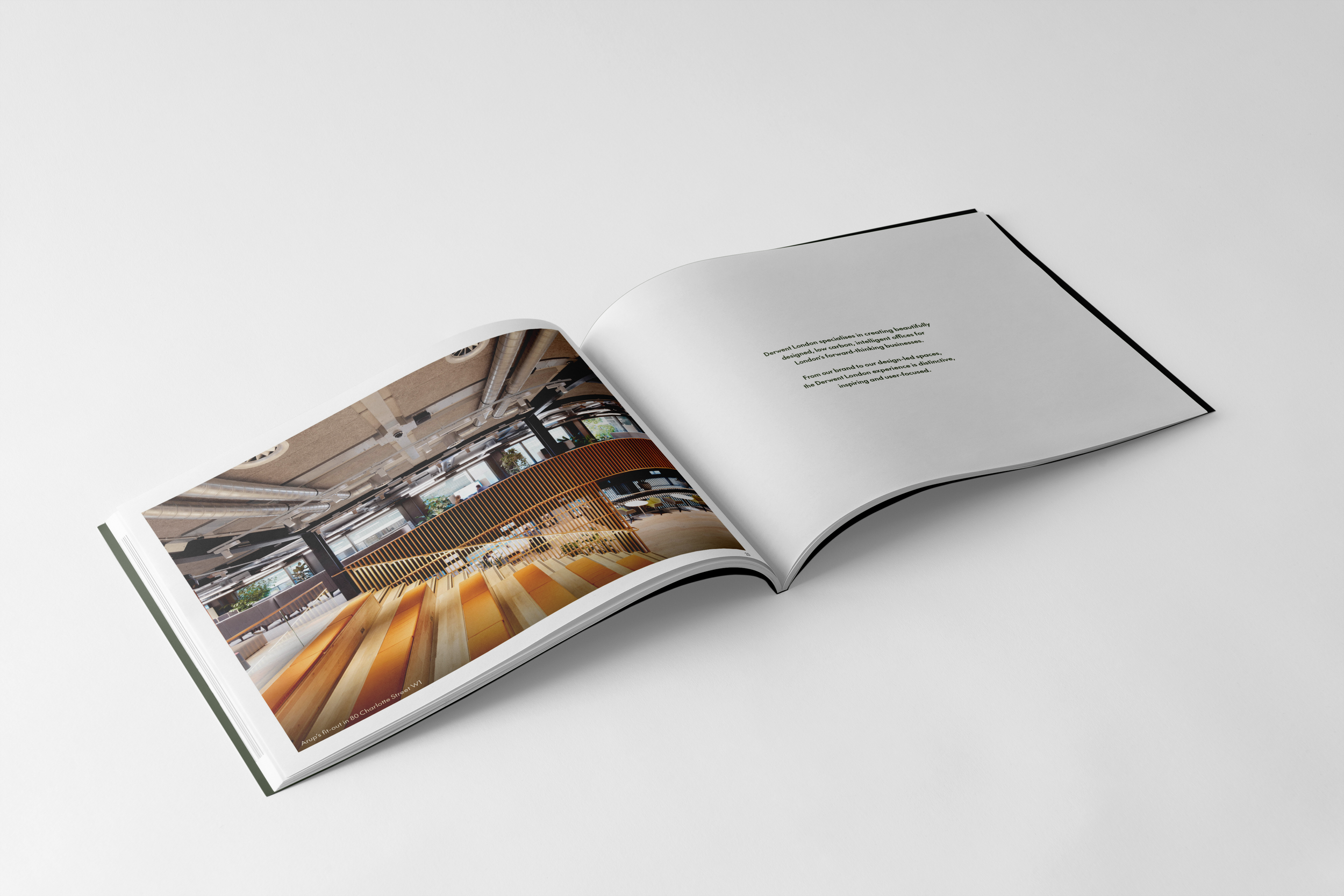 Introducing Derwent London • Premium Printed Brochure