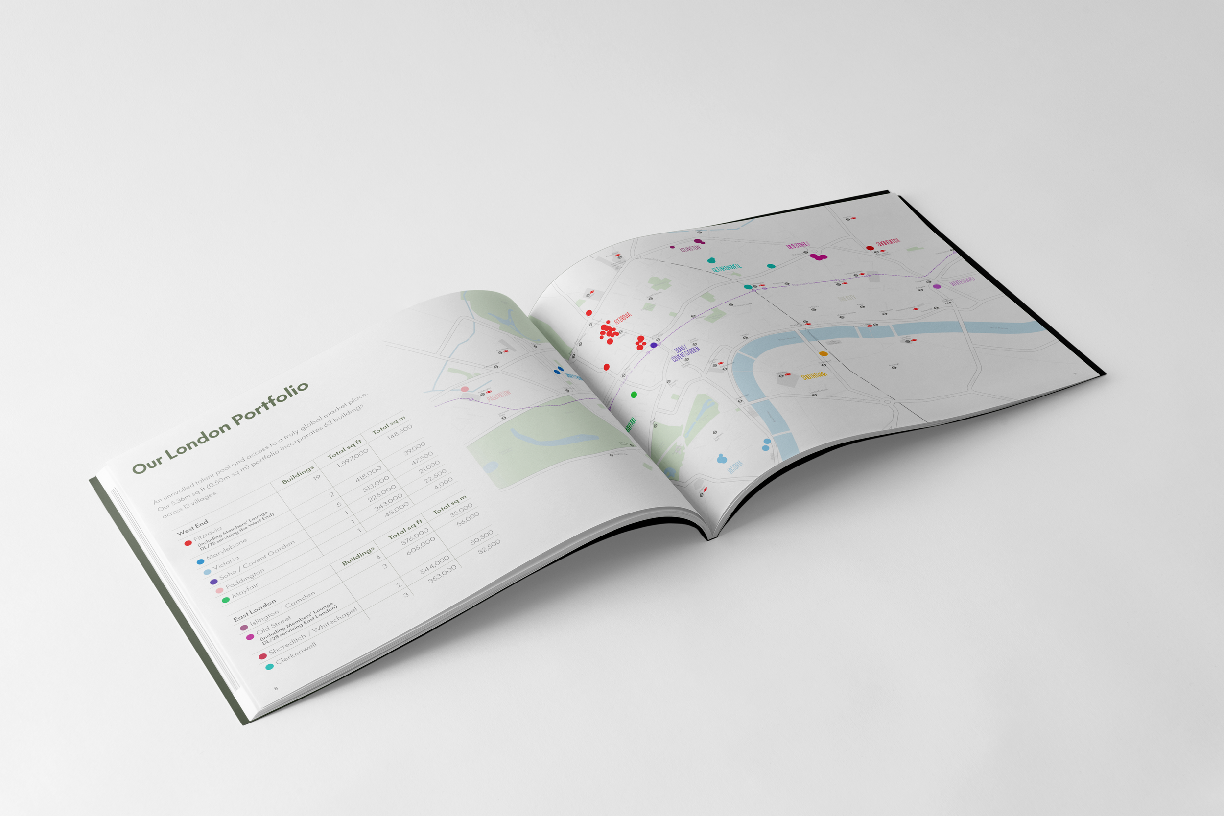 Introducing Derwent London • Premium Printed Brochure