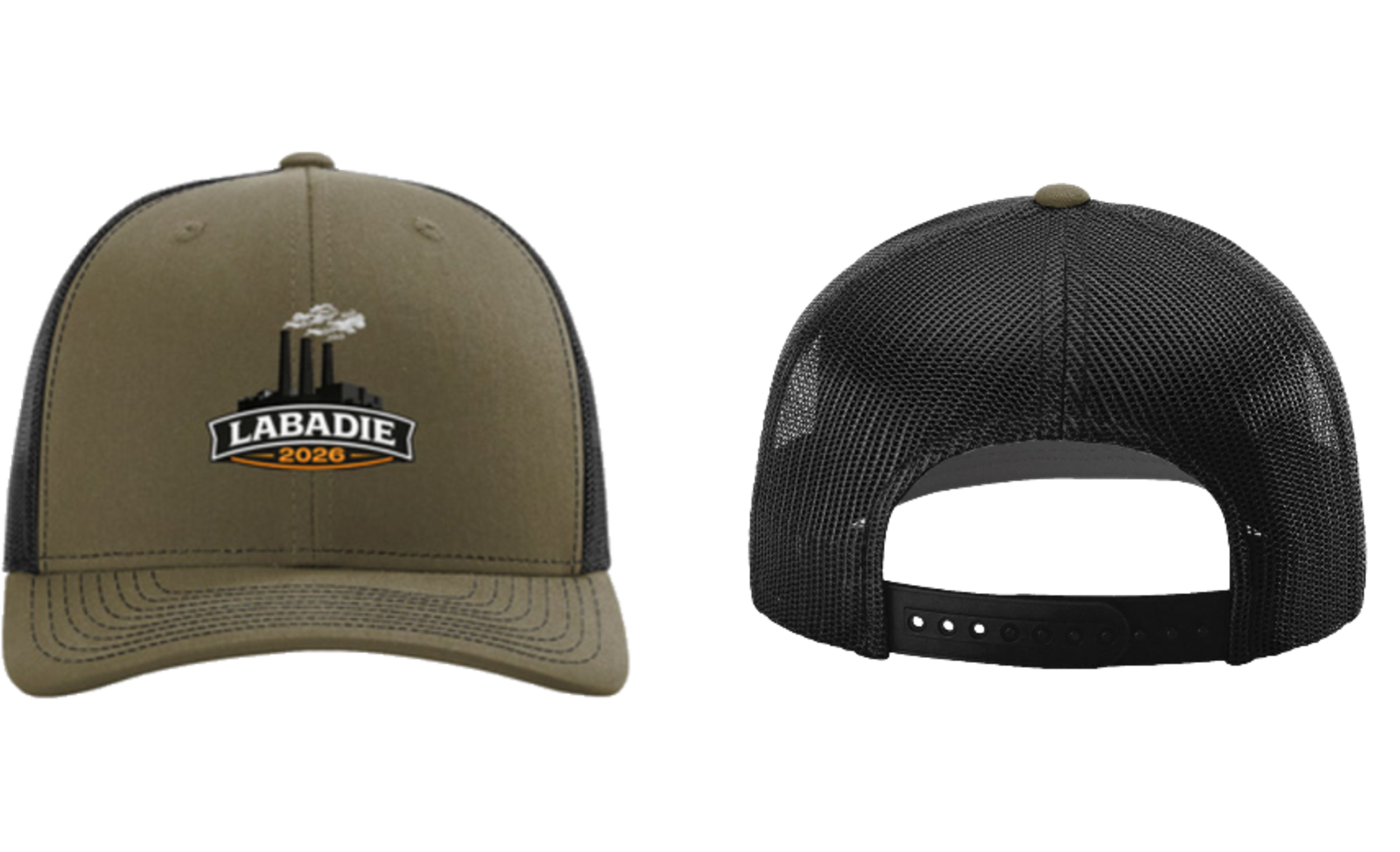 Snap Back - Tan & Black